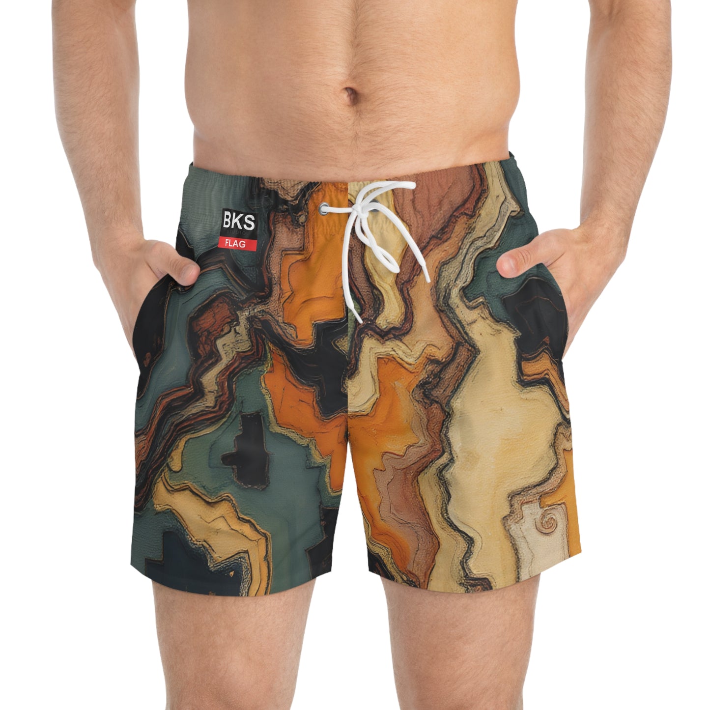 BKS Flag Citrus™ Swim Trunks