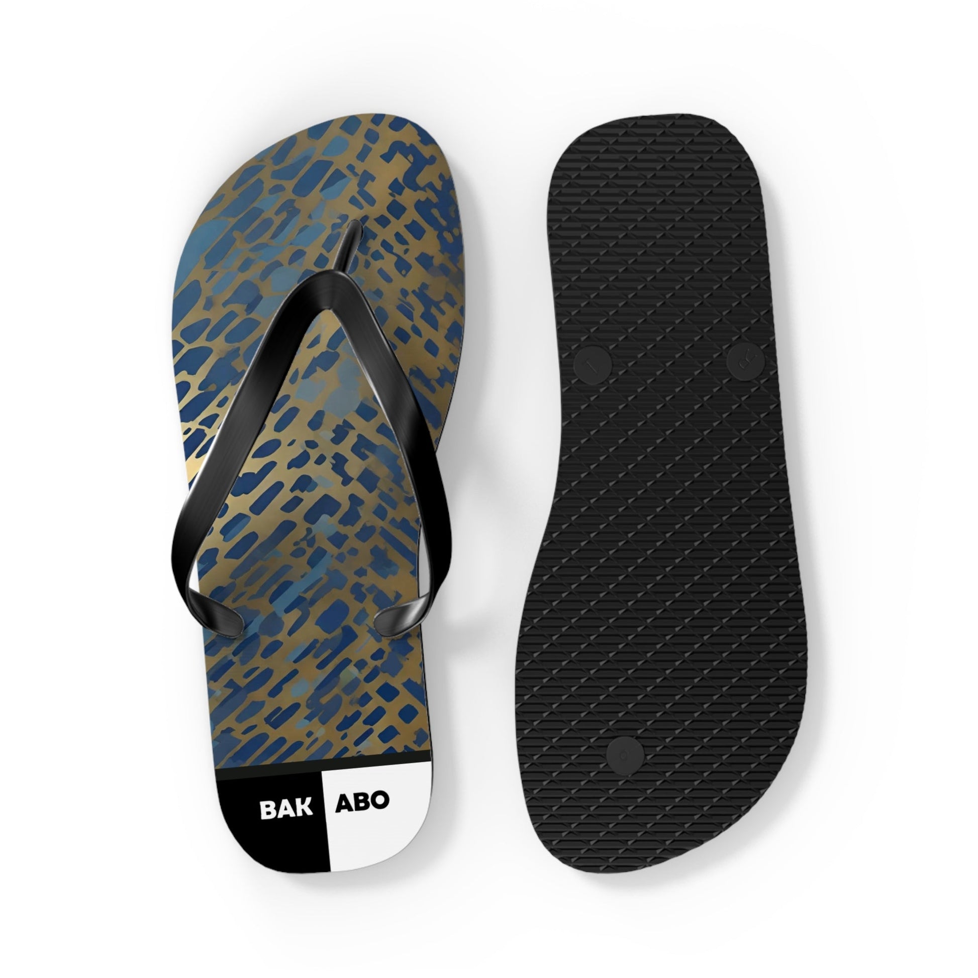 GoldenGlimmer (BKS)✨Flip Flops Printify bakabo.club