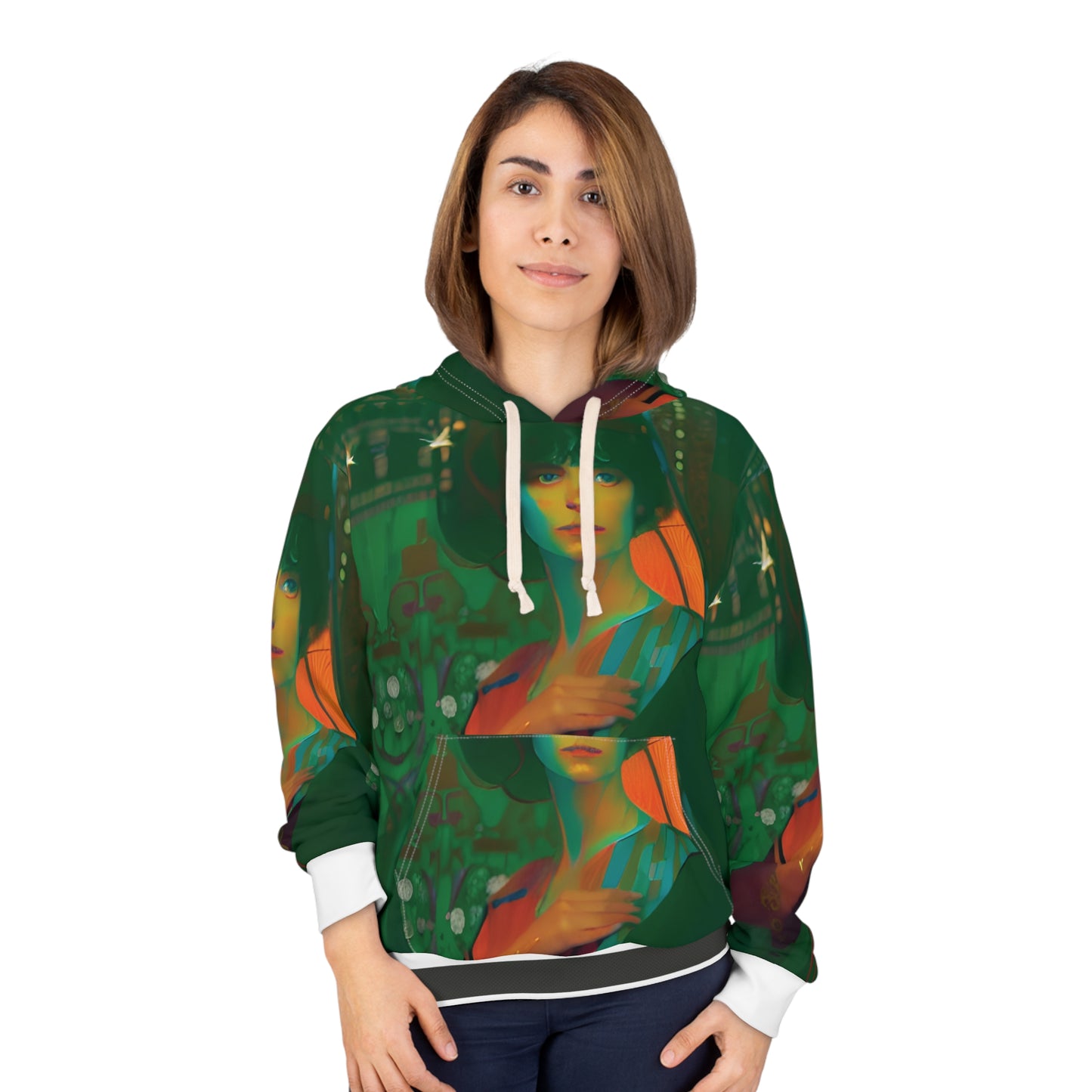 Felpa con cappuccio BKS — Glifo 04
