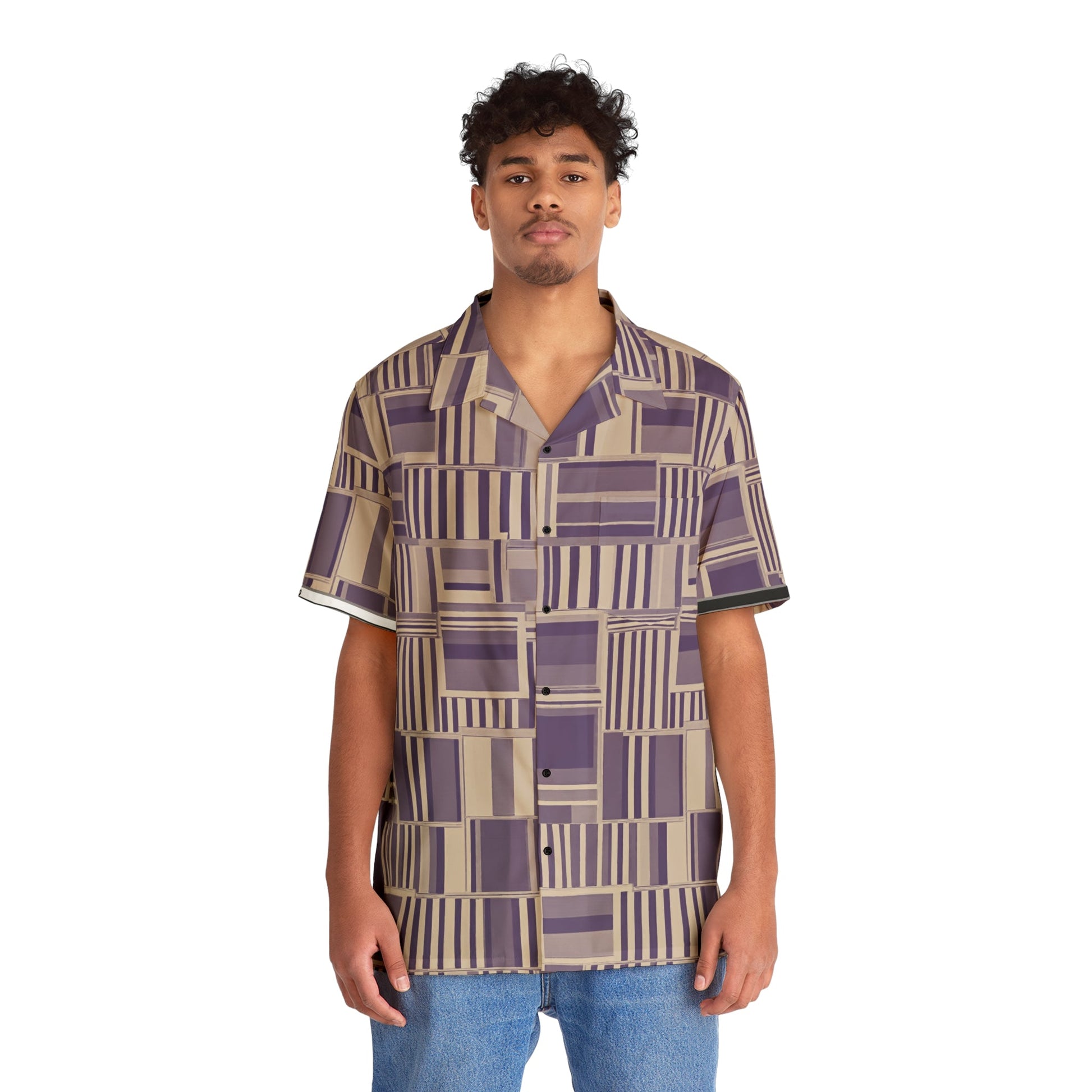 BKS Pulse Block™ Hawaiian Shirt Printify bakabo.club