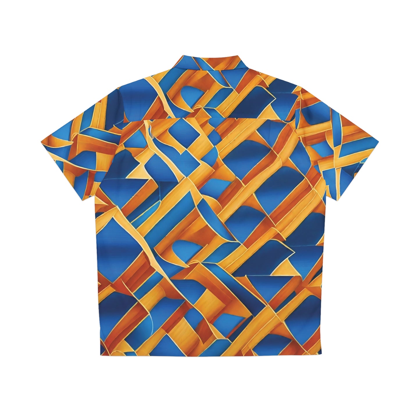 BKS Glyph Blue Orange™ Hawaiian Shirt