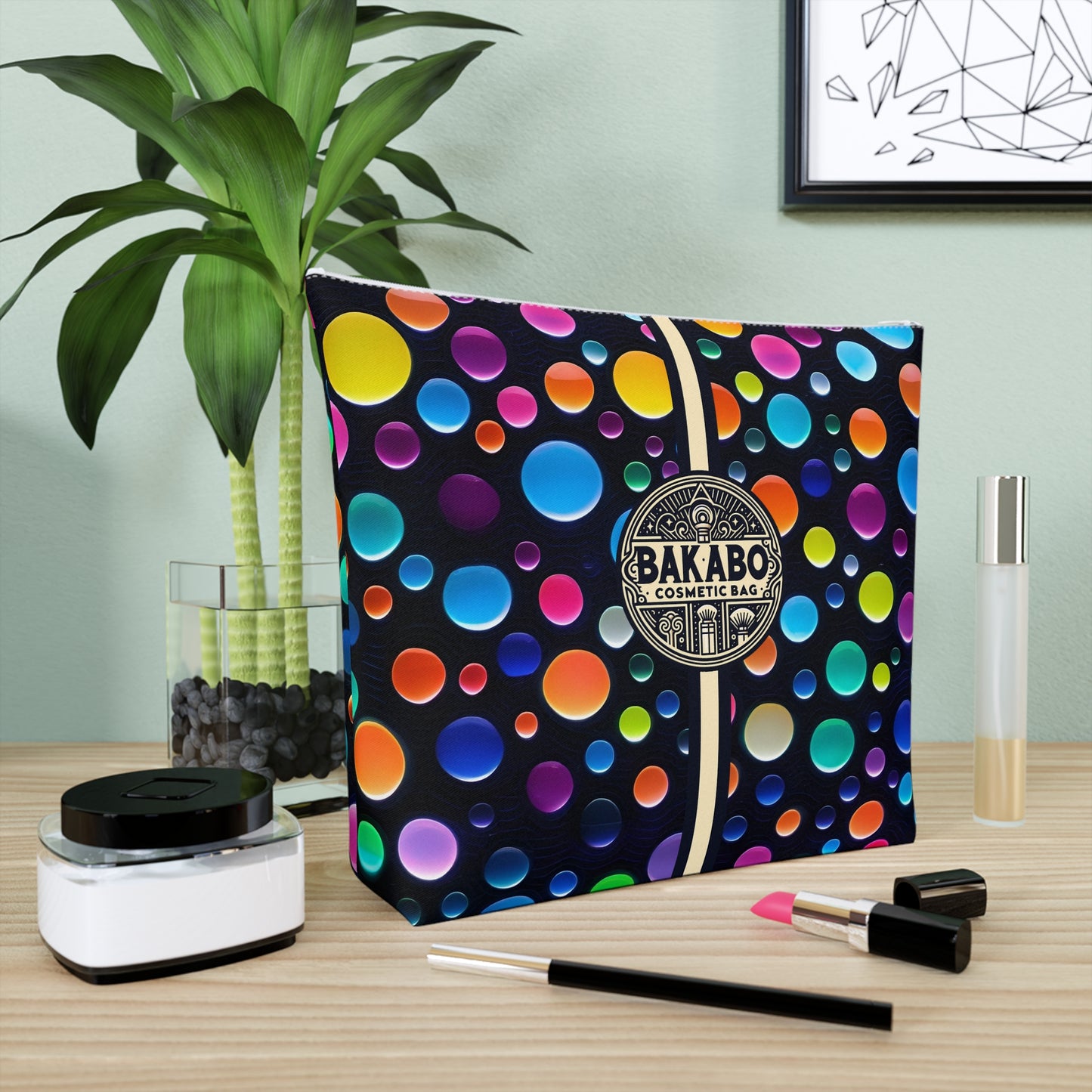 SmartiesGlow (BKS)💄Cotton Cosmetic Bag