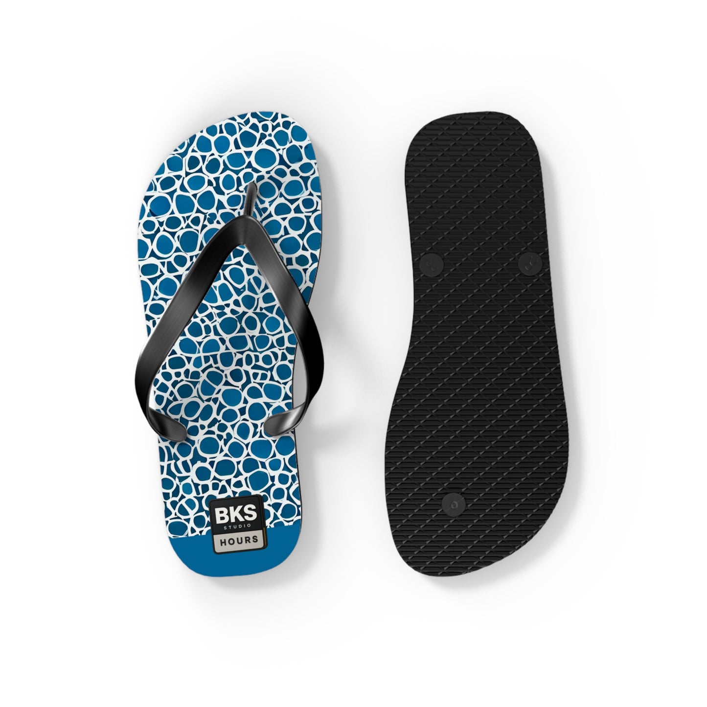BKS Hours Blue Mosaic™ Flip Flops