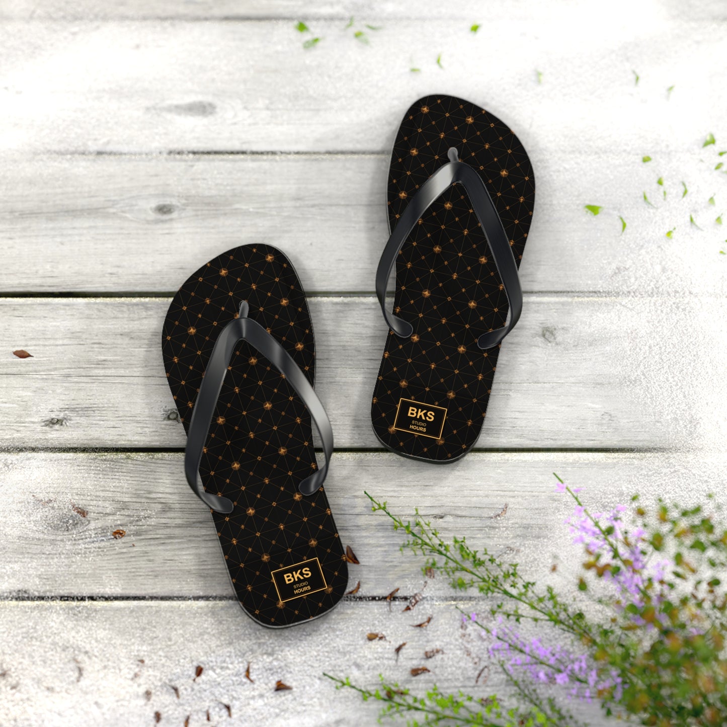 BKS Hours Mosaic Golden™ Flip Flops