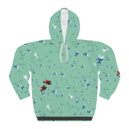 BKS Folklore Shoal Mint Pullover Hoodie - BKS Folklore Pullover Hoodie