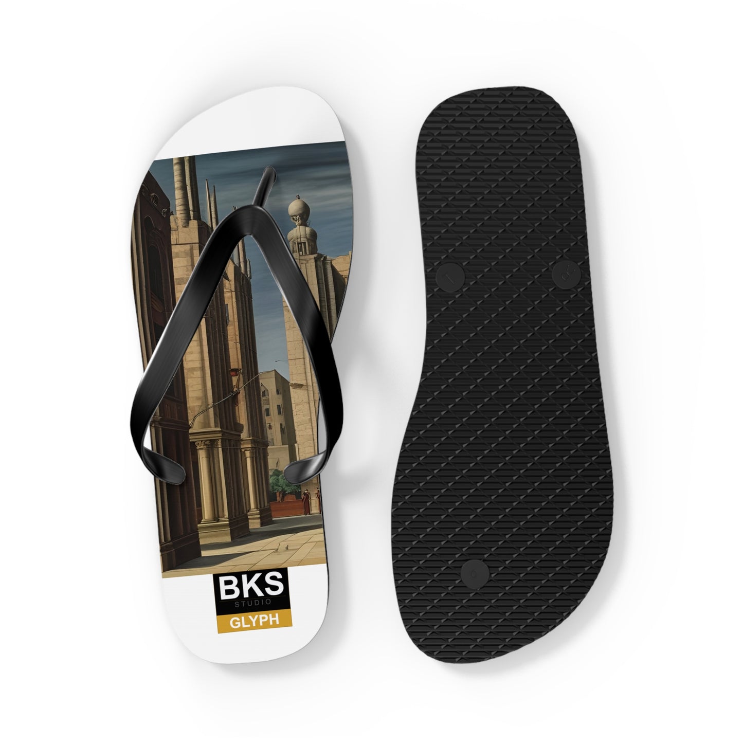 BKS Glyph Metaphysic™ Flip Flops