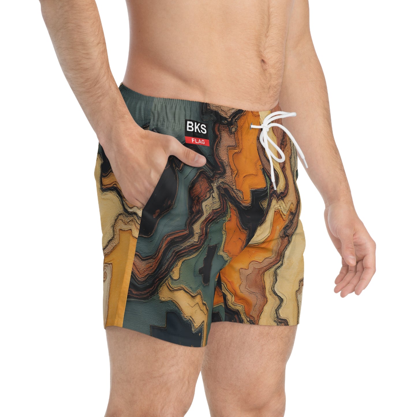 BKS Flag Citrus™ Swim Trunks