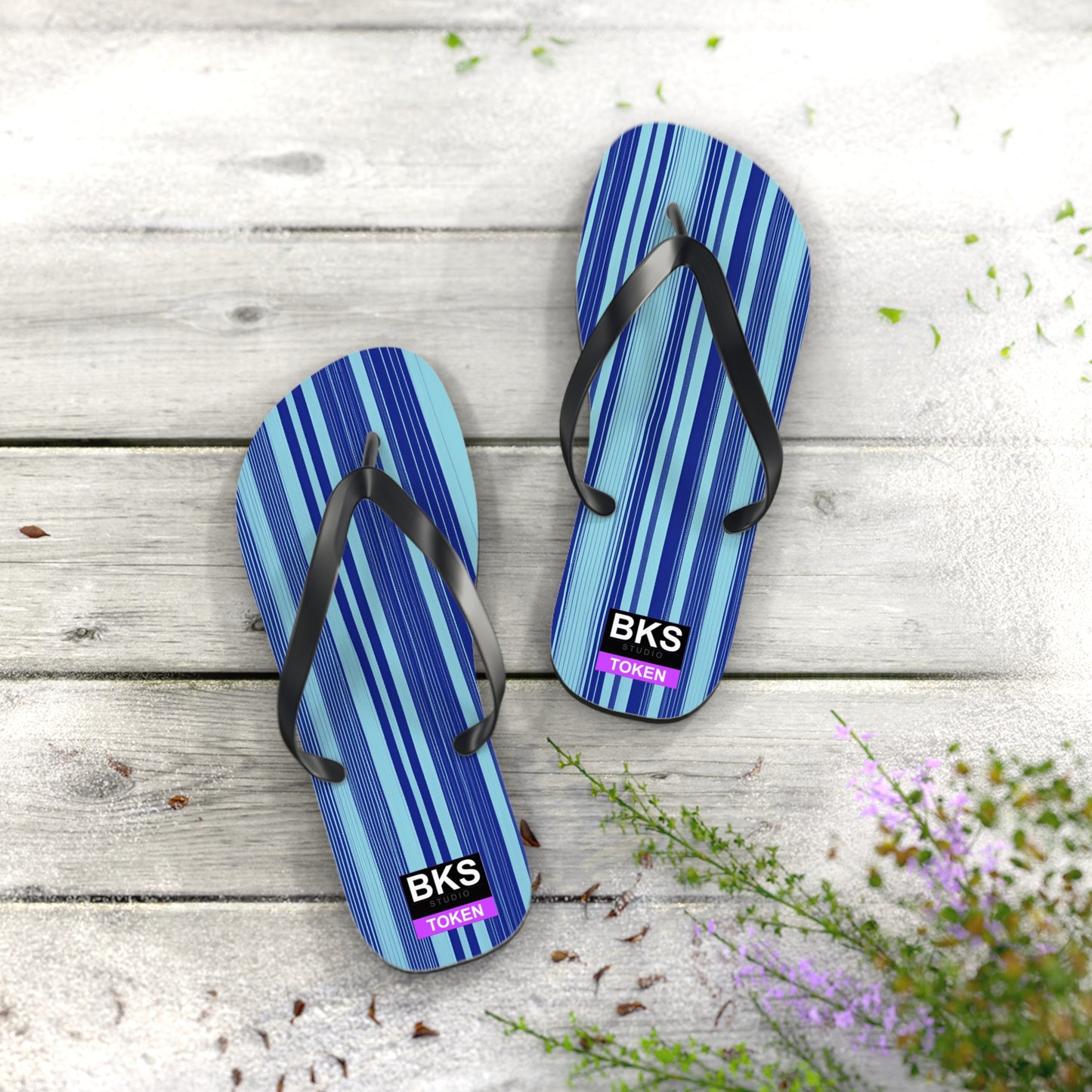 BKS Token Noir™ Flip Flops