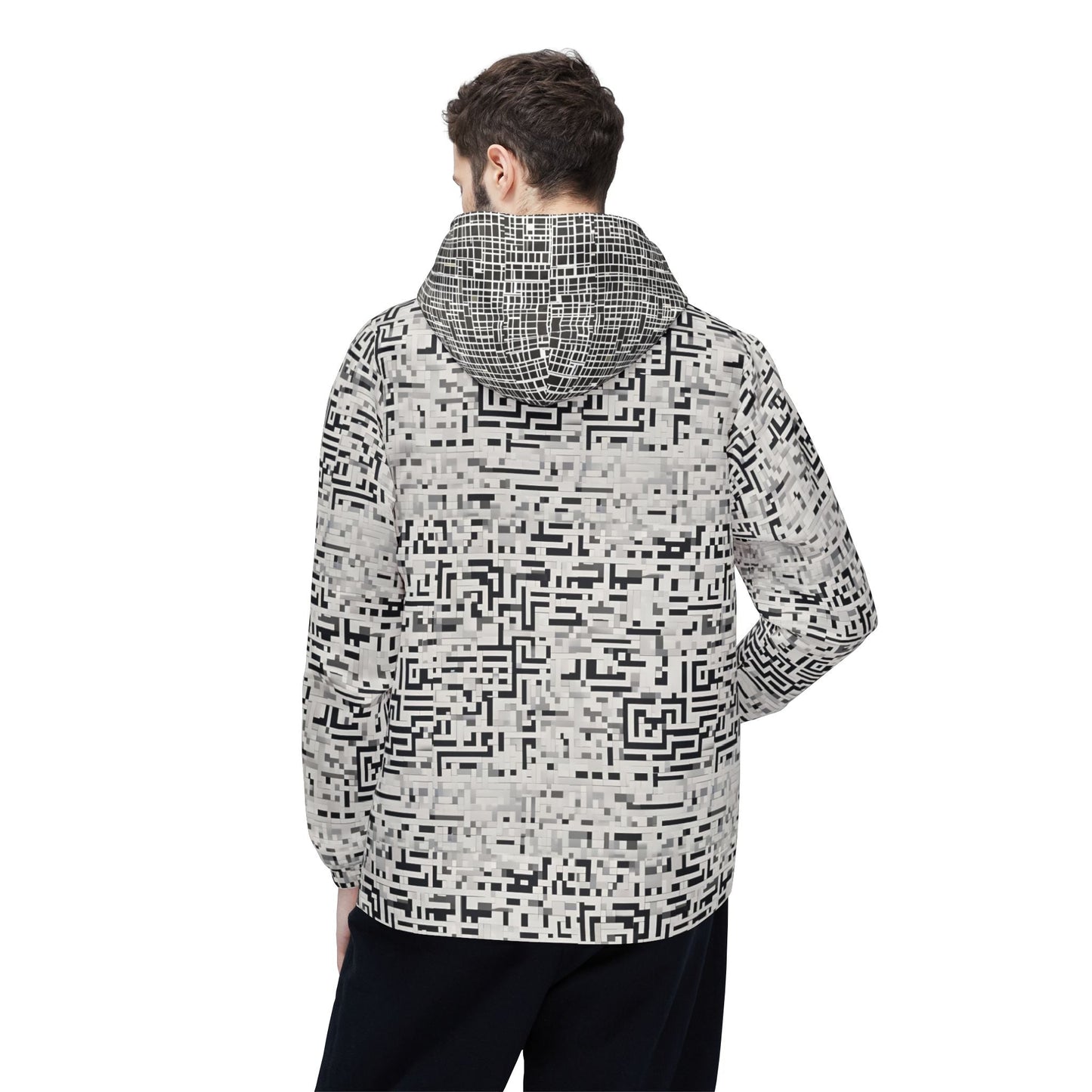 BKS Token Maze™ Windbreaker Printify bakabo.club