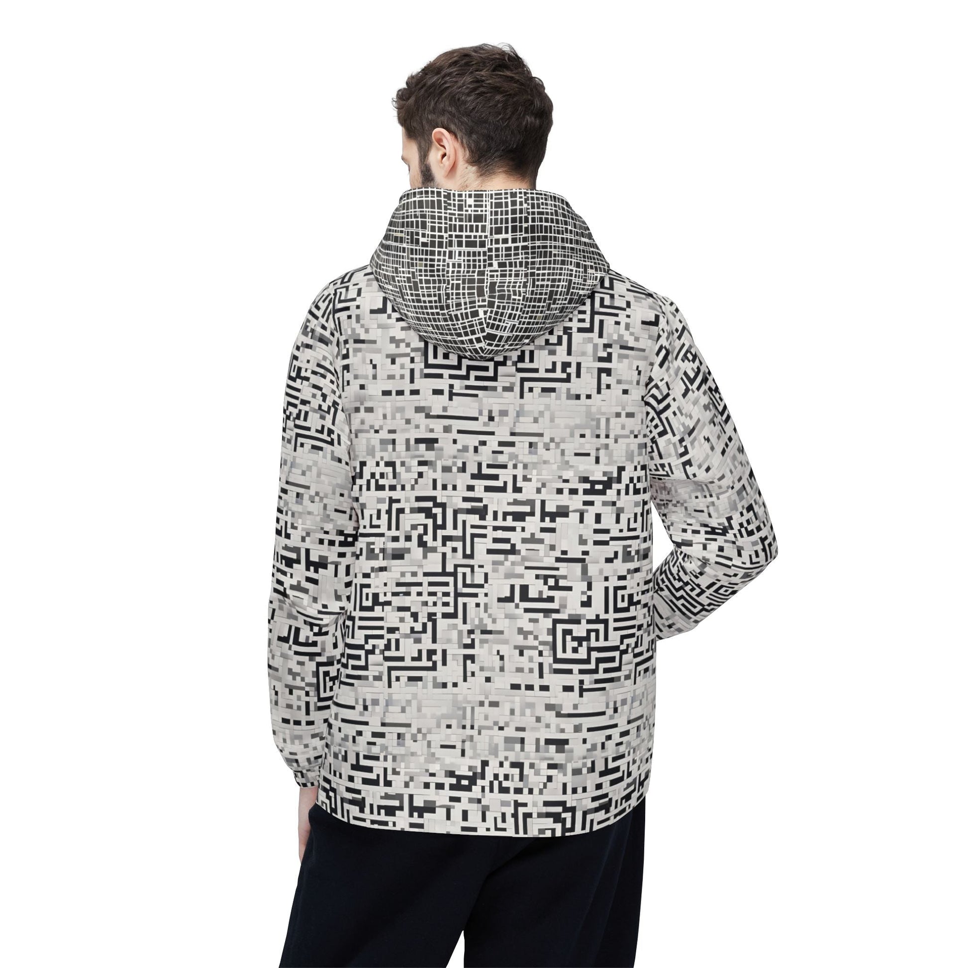 BKS Token Maze™ Windbreaker Printify bakabo.club