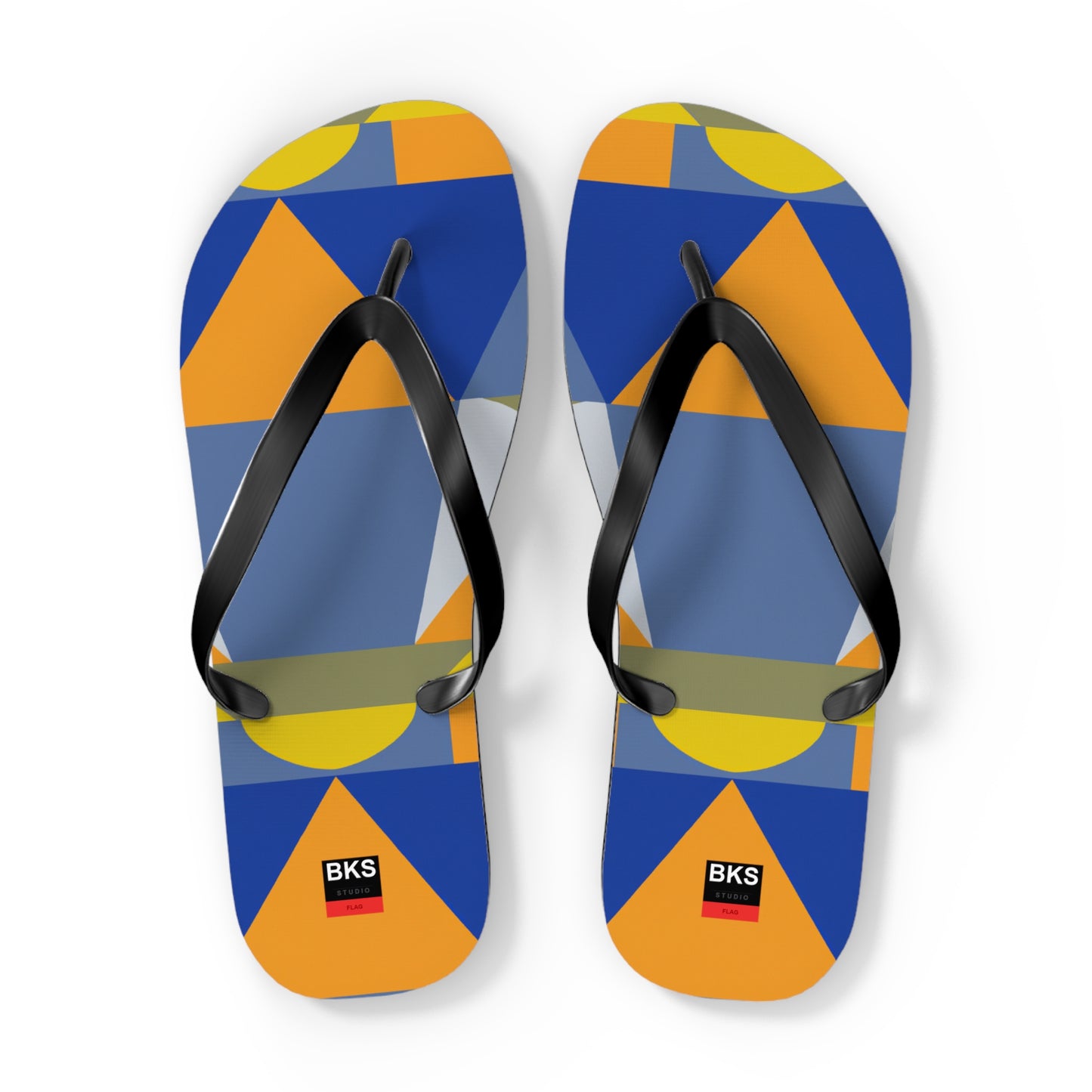 BKS Flag Colorblock Blue™ Flip Flops