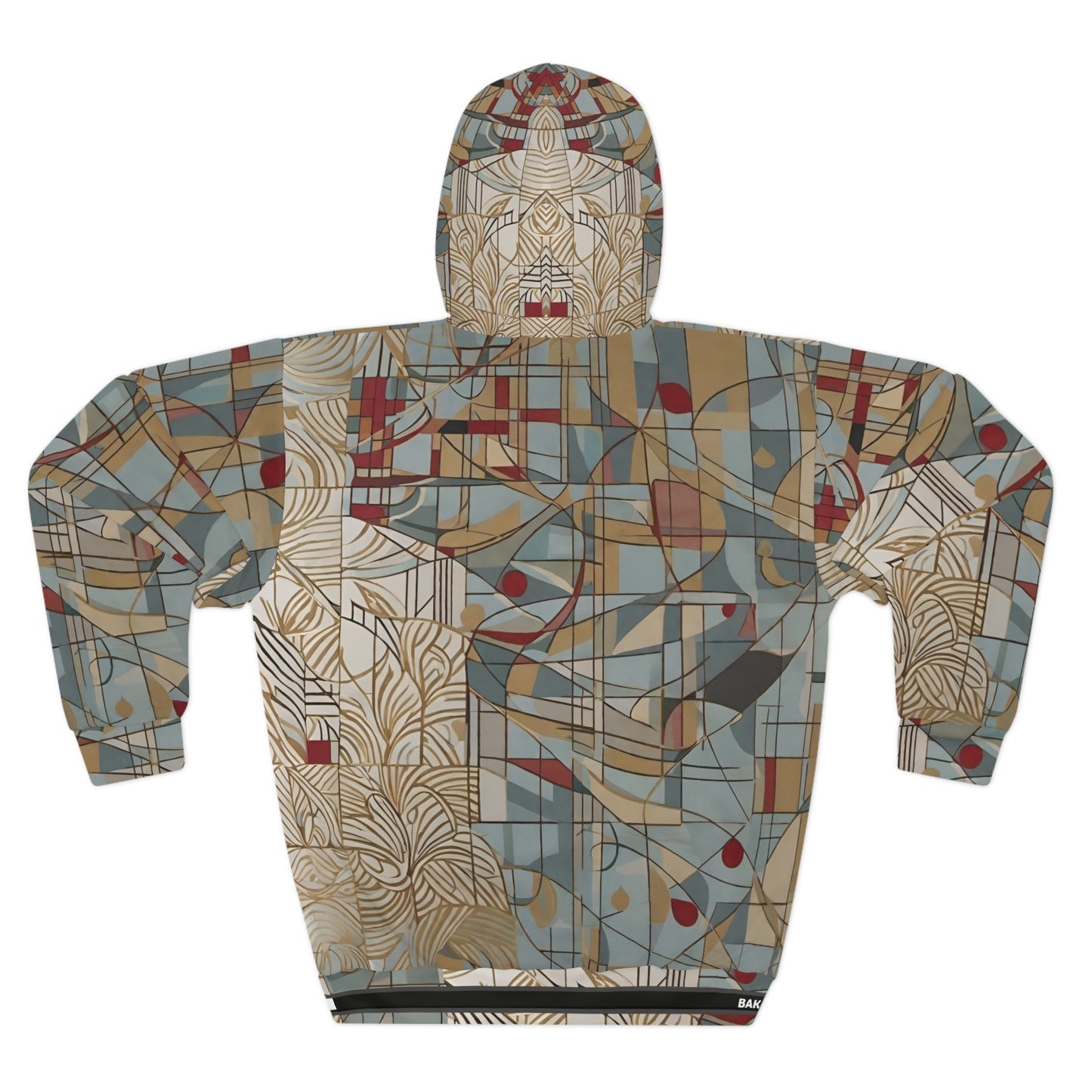 Maze Mirage (BKS)🖌️Pullover Hoodie