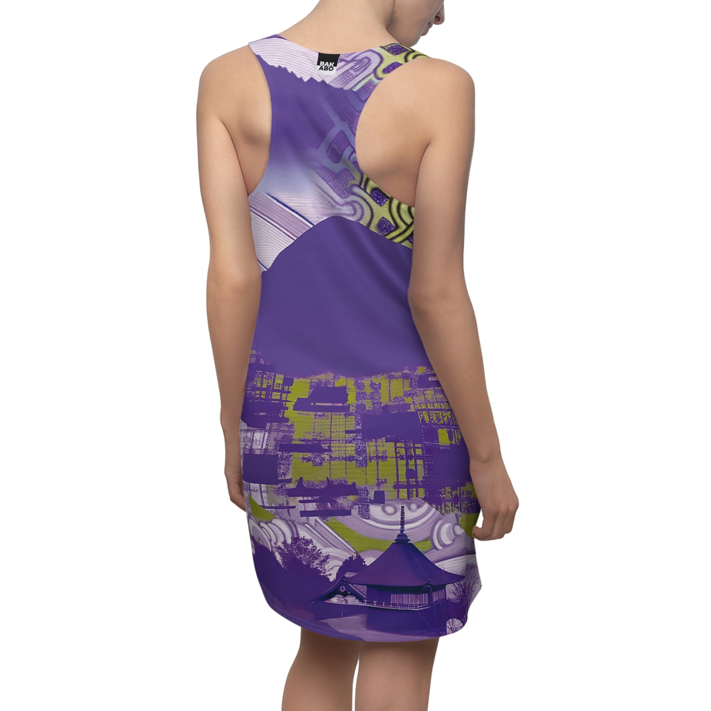 VioletOriental (BKS)🧭Women's Cut Dress