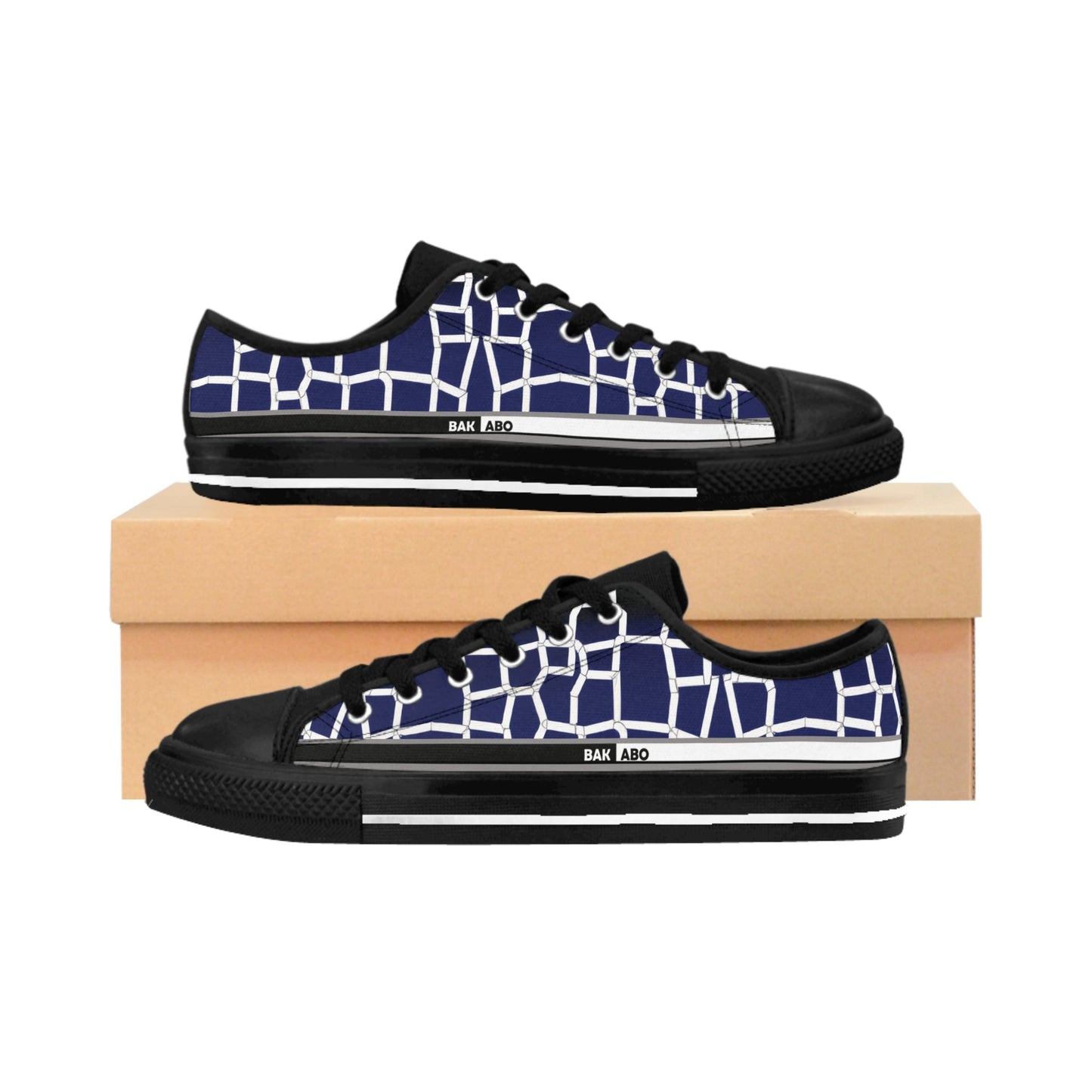 BKS Glyph Fracture™ Sneakers Printify BKS Studio