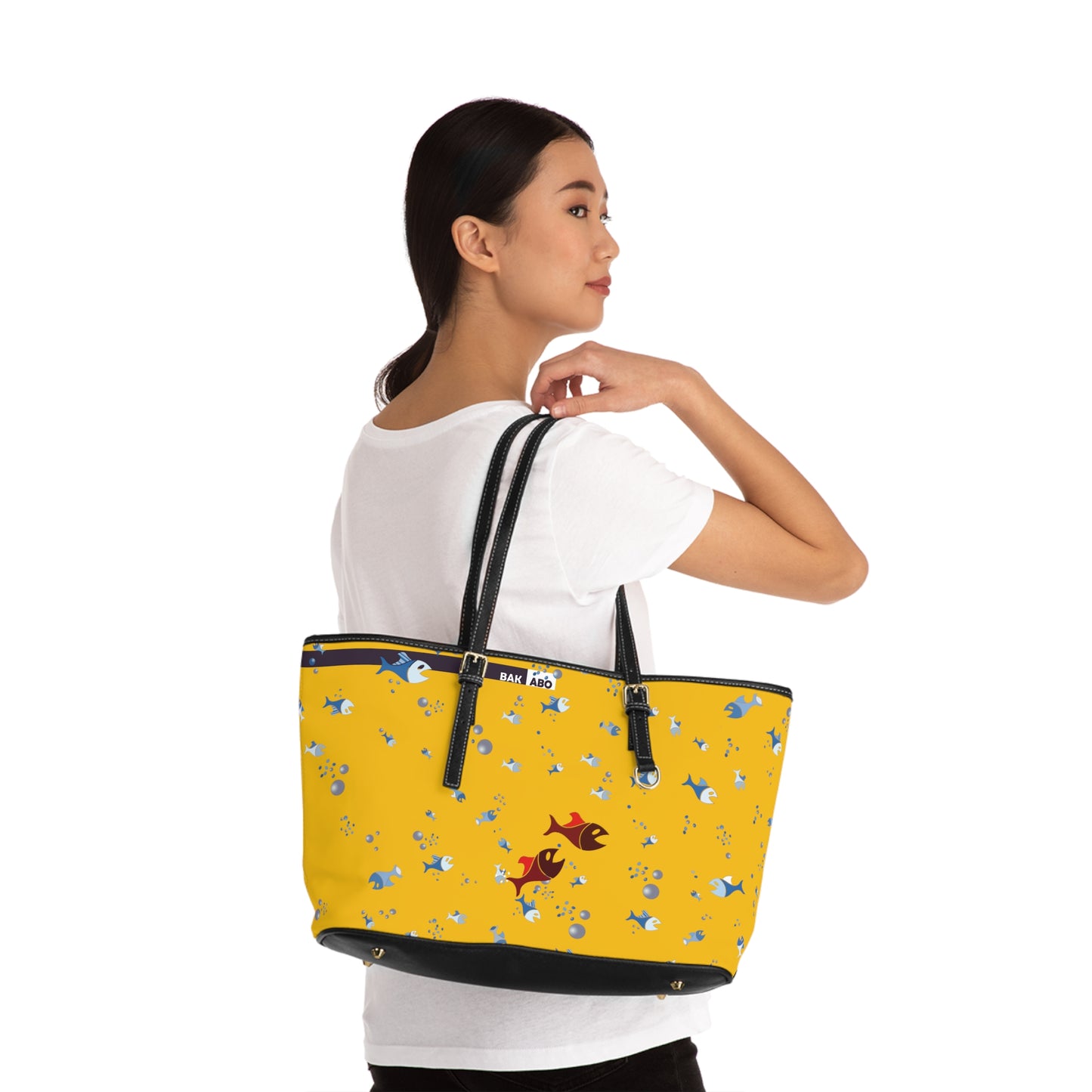 Yellow Underwater (BKS)🐟Shoulder Bag