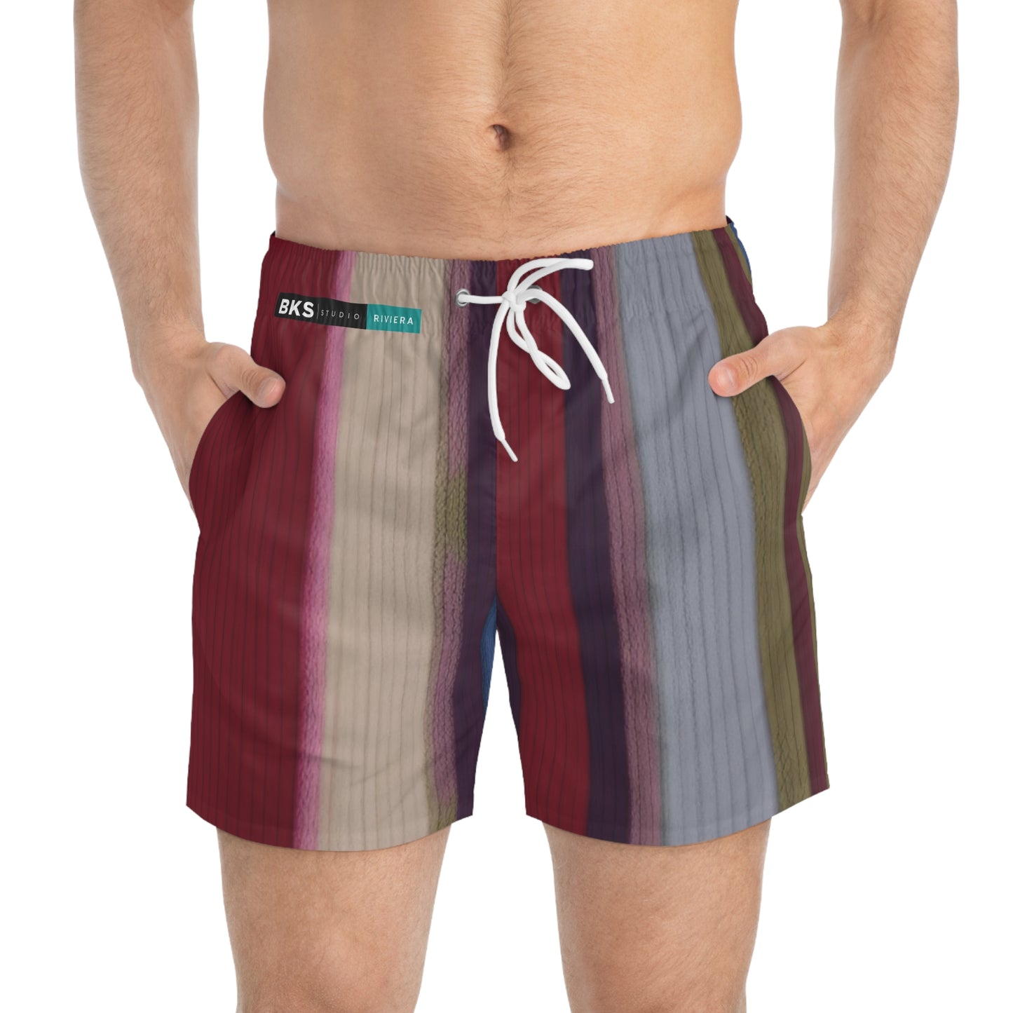 BKS Riviera Striped Multicolor™ Swim Trunks