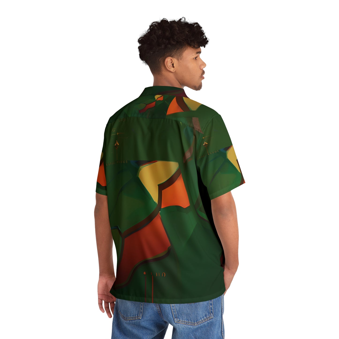 Camicia Hawaiana BKS Glyph City