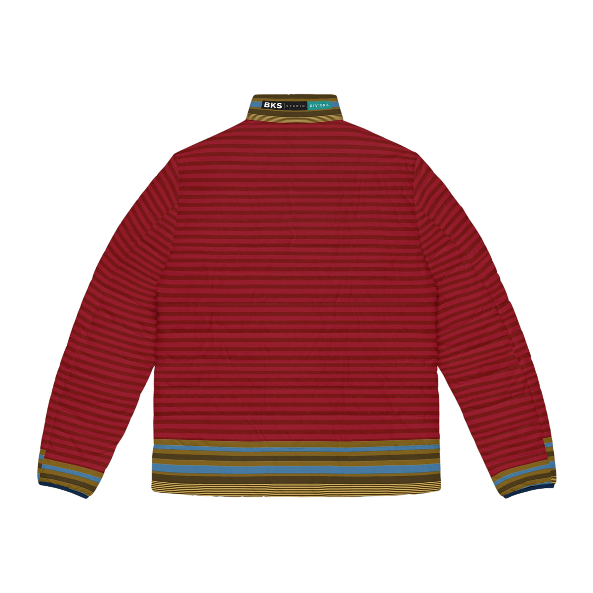 BKS Riviera Striped Multicolor™ Puffer Jacket