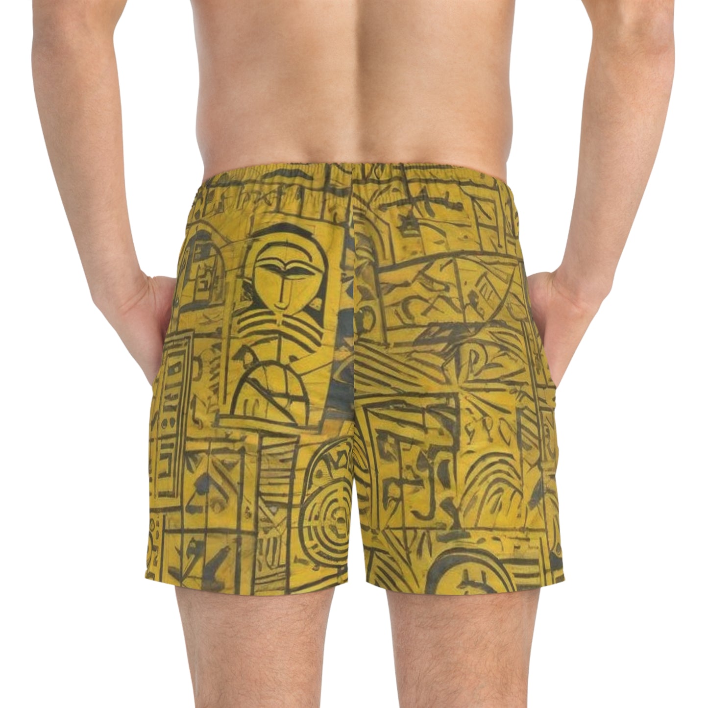 BKS Glyph Gold Mosaic™ Swim Trunks