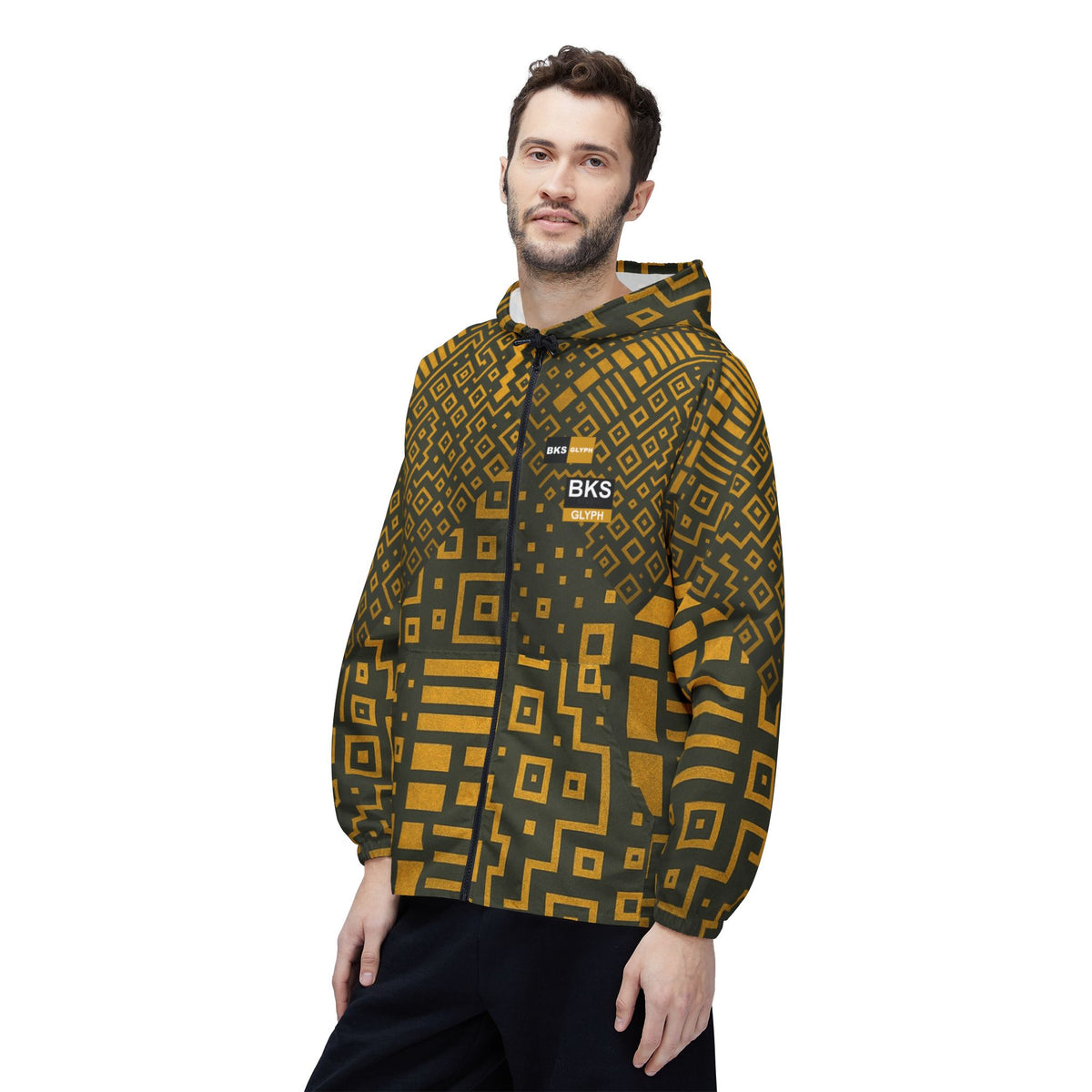 Glyph Orbit™ Windbreaker — close-up