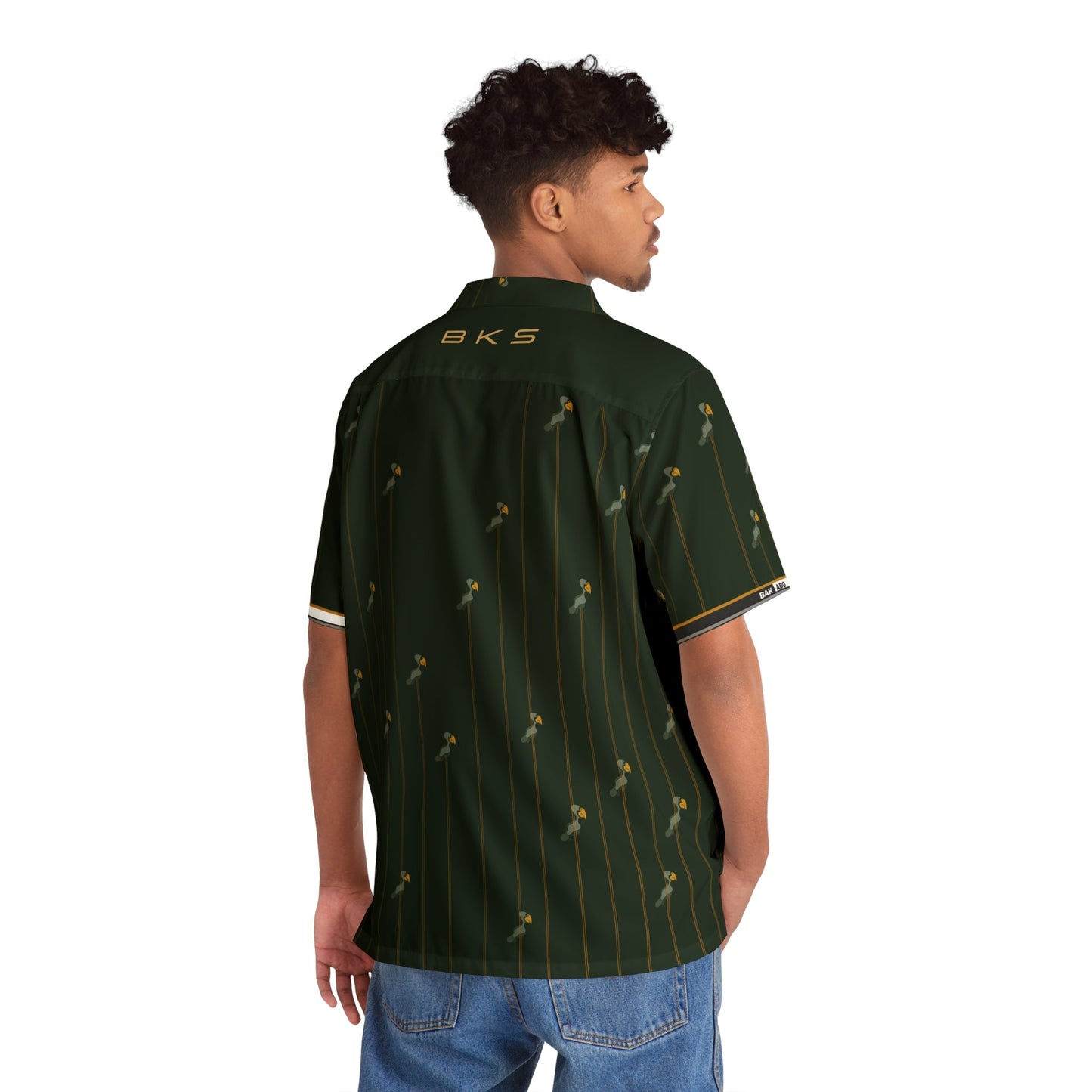 BKS Folklore Pelican™ Hawaiian Shirt Printify bakabo.club