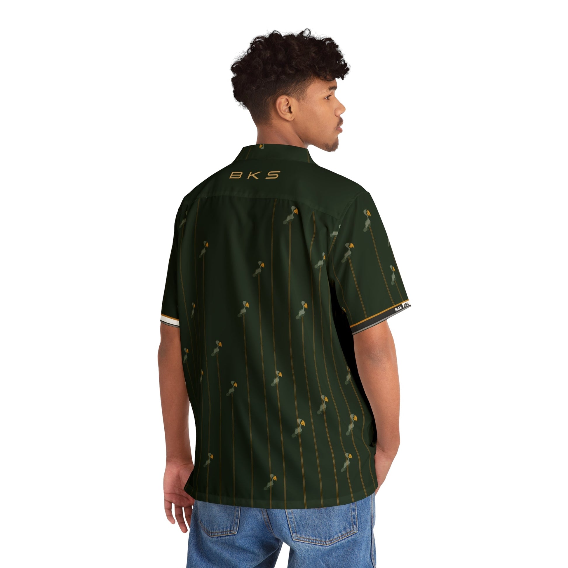 BKS Folklore Pelican™ Hawaiian Shirt Printify bakabo.club