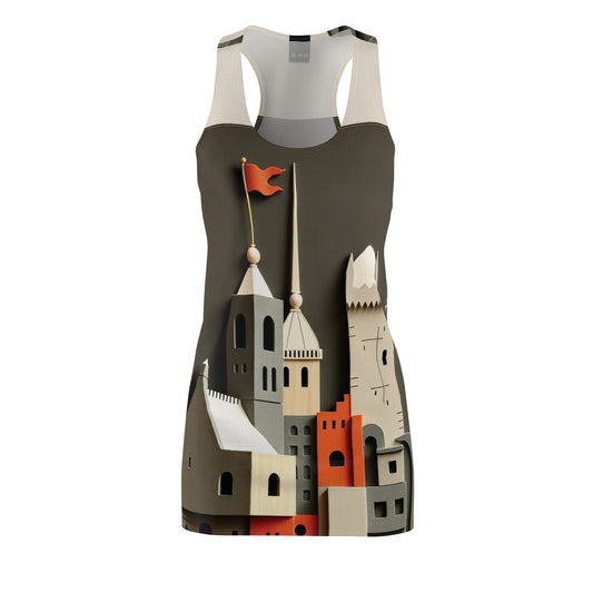 BKS Folklore Citadel™ Racerback Dress Printify bakabo.club