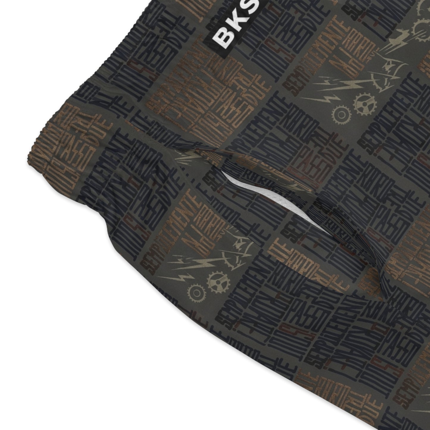 BKS Riviera Checkerboard Distressed™ Swim Trunks