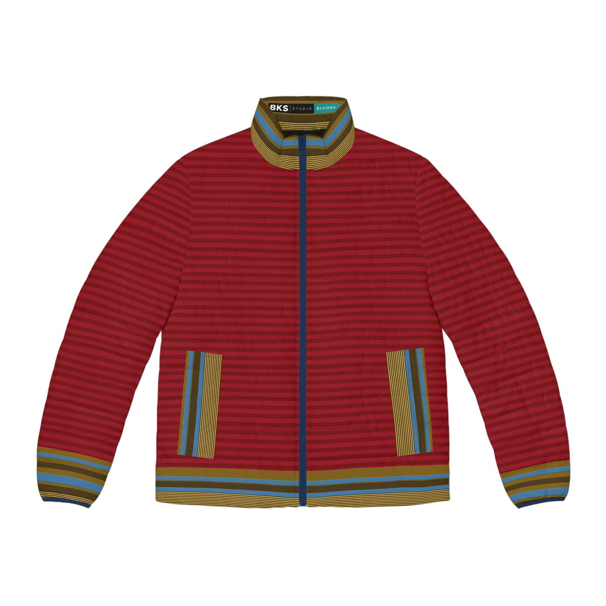 BKS Riviera Striped Multicolor™ Puffer Jacket