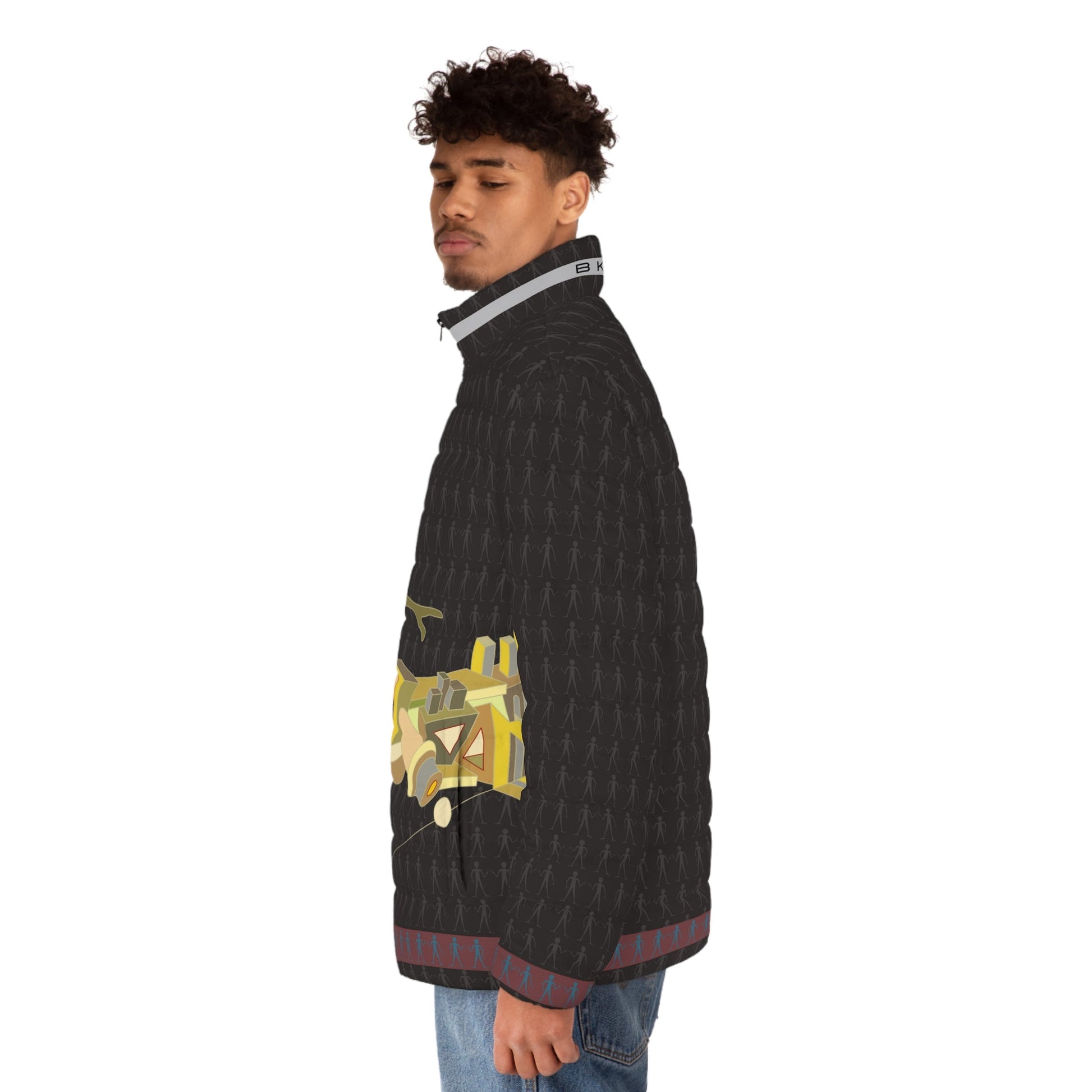 BKS Folklore Effigy™ Puffer Printify bakabo.club