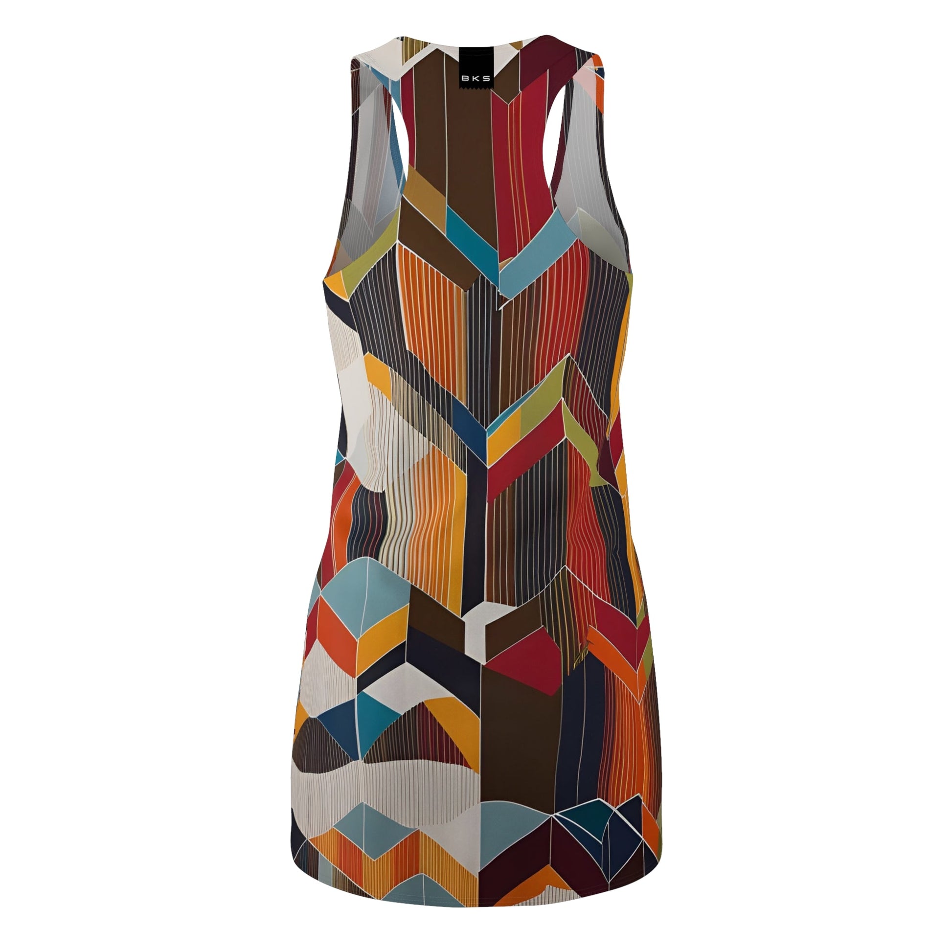 BKS Flag Prism™ Racerback Dress Printify bakabo.club