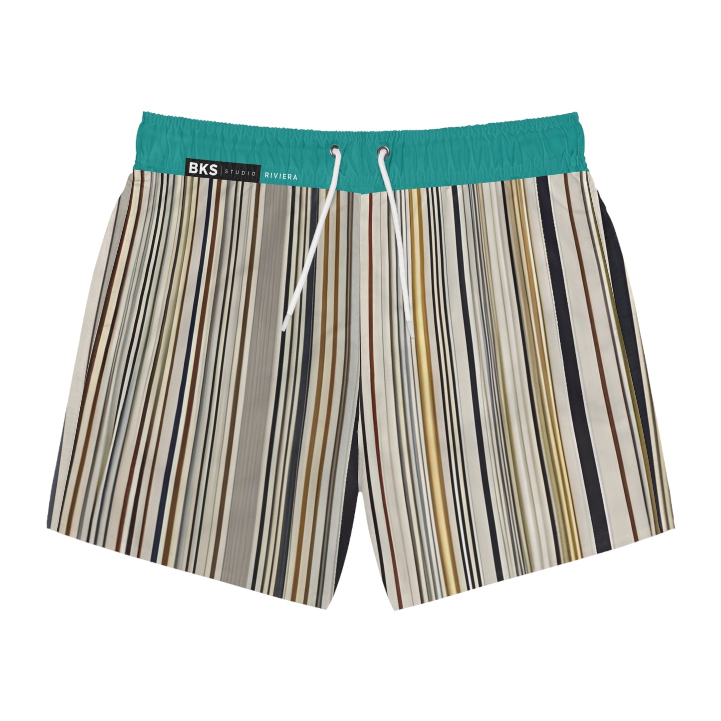 BKS Riviera Striped Neutral™ Swim Trunks