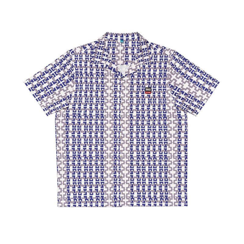 BKS Flag Hawaiian Blue™ Camisa hawaiana