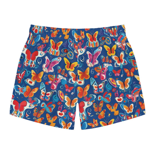 BKS Folklore Flutter™ Swim Trunks Printify bakabo.club