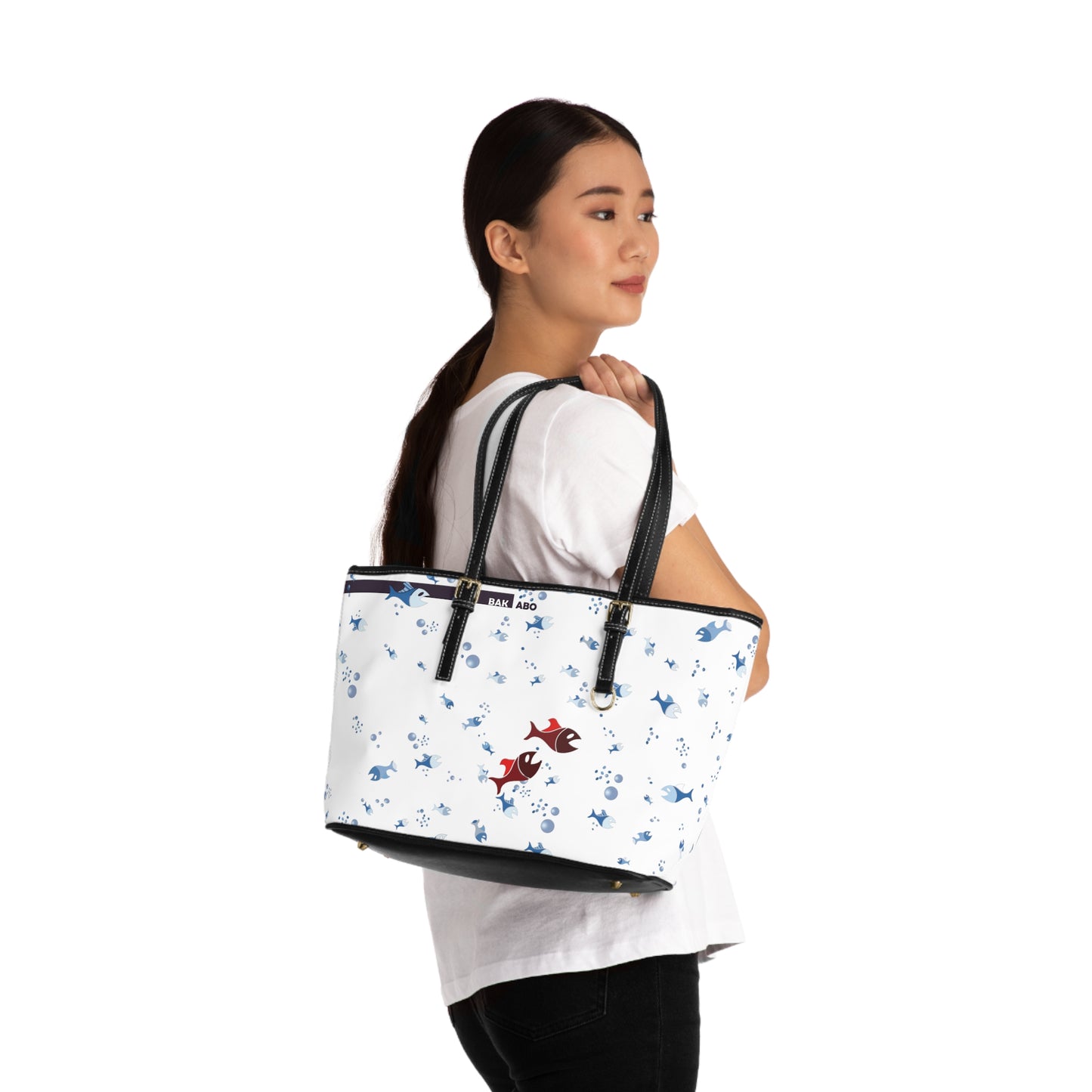 White Underwater (BKS)🐟Shoulder Bag