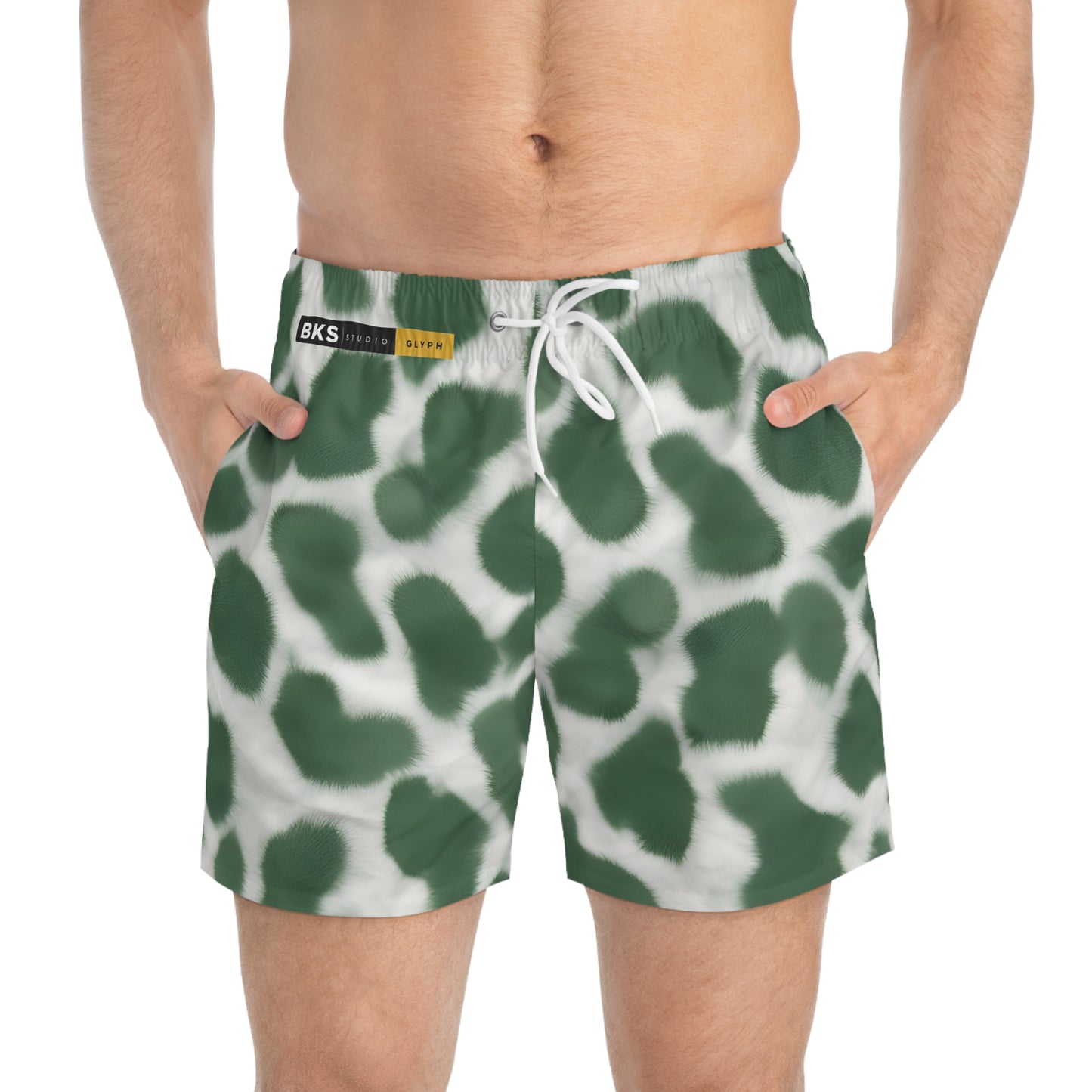 BKS Glyph Green™ Swim Trunks