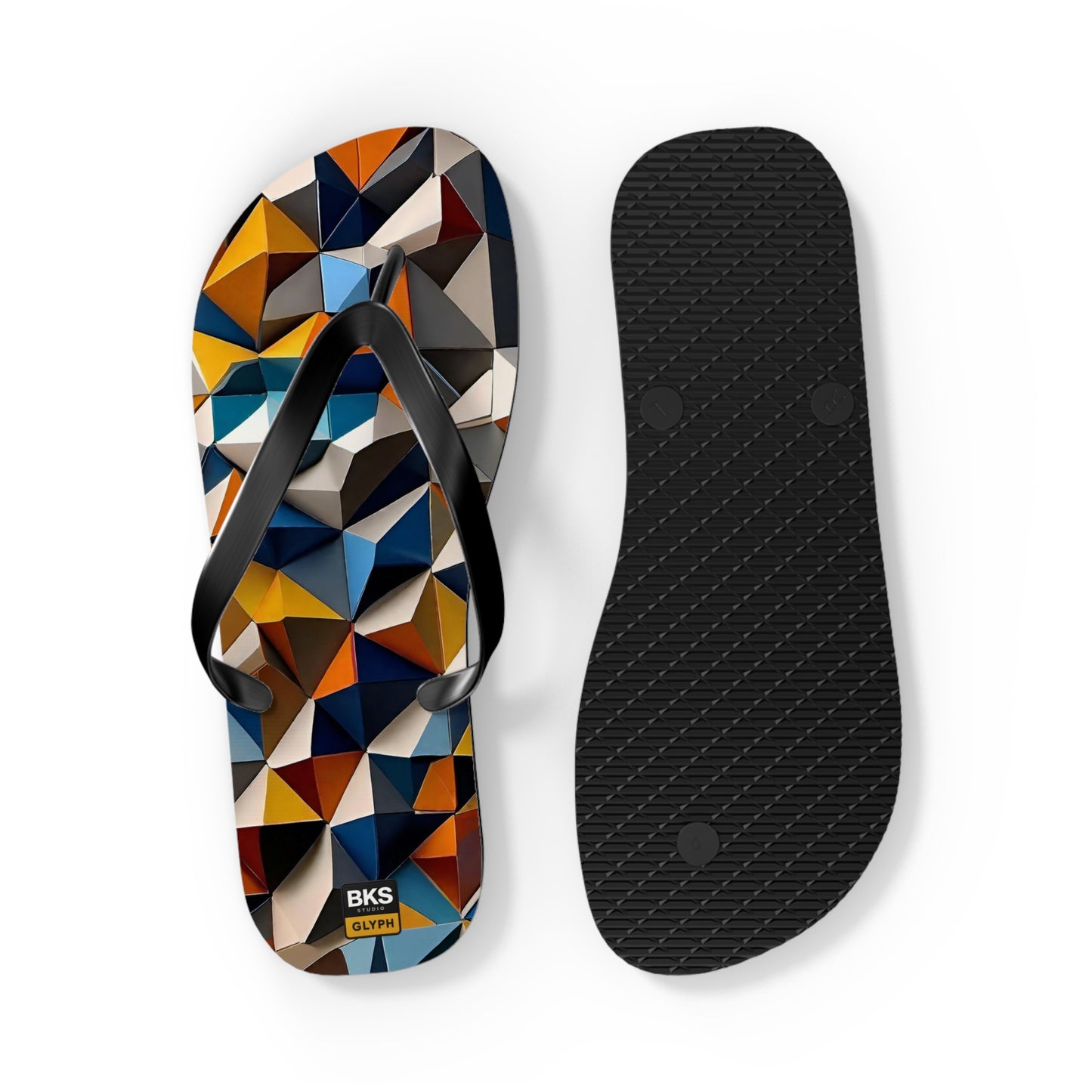 BKS Hours Mosaic Triangle™ Flip Flops
