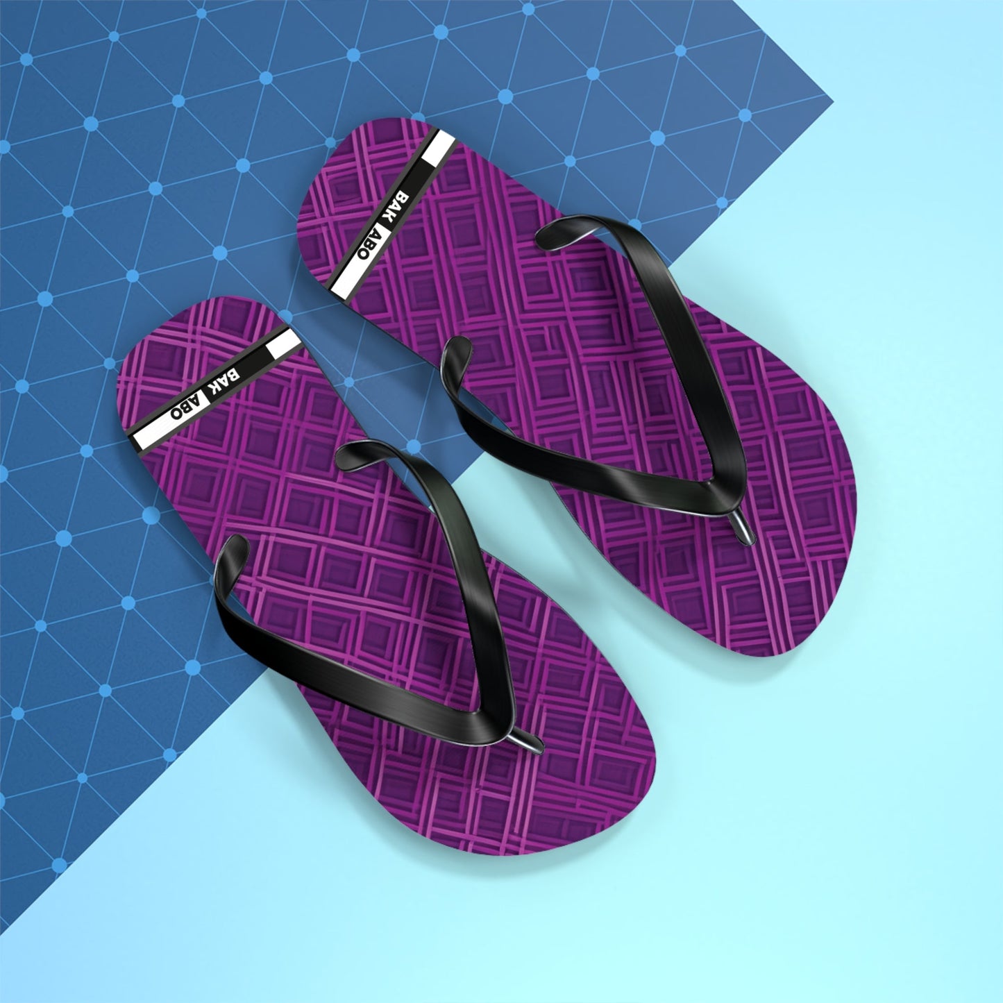 BKS Neo Matrix™ Flip Flops Printify bakabo.club