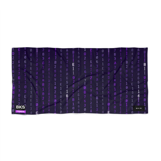 BKS Token Grid™ Beach Towel