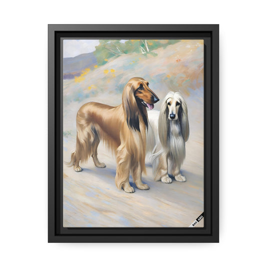 Afghan Greyhound (BKS)🐶Canvas