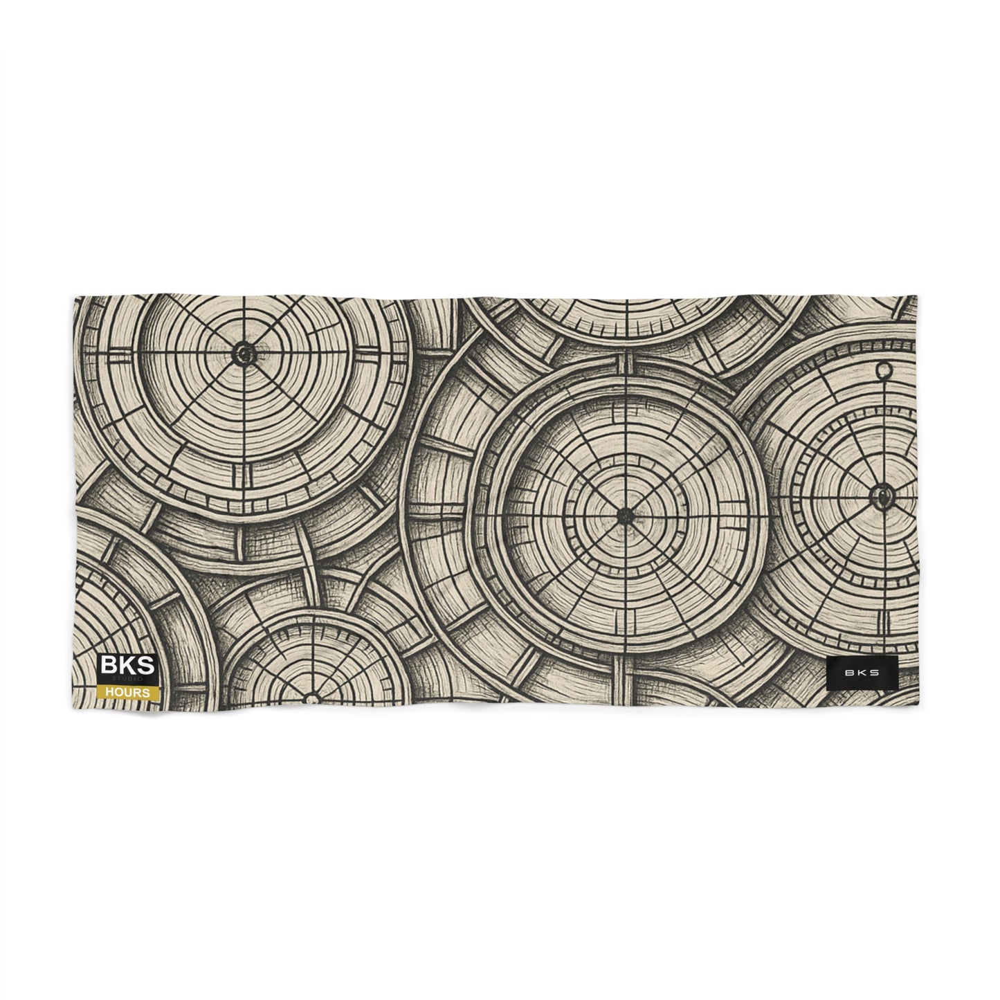 BKS Hours Dusk™ Beach Towel