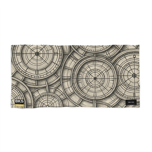 BKS Hours Dusk™ Beach Towel