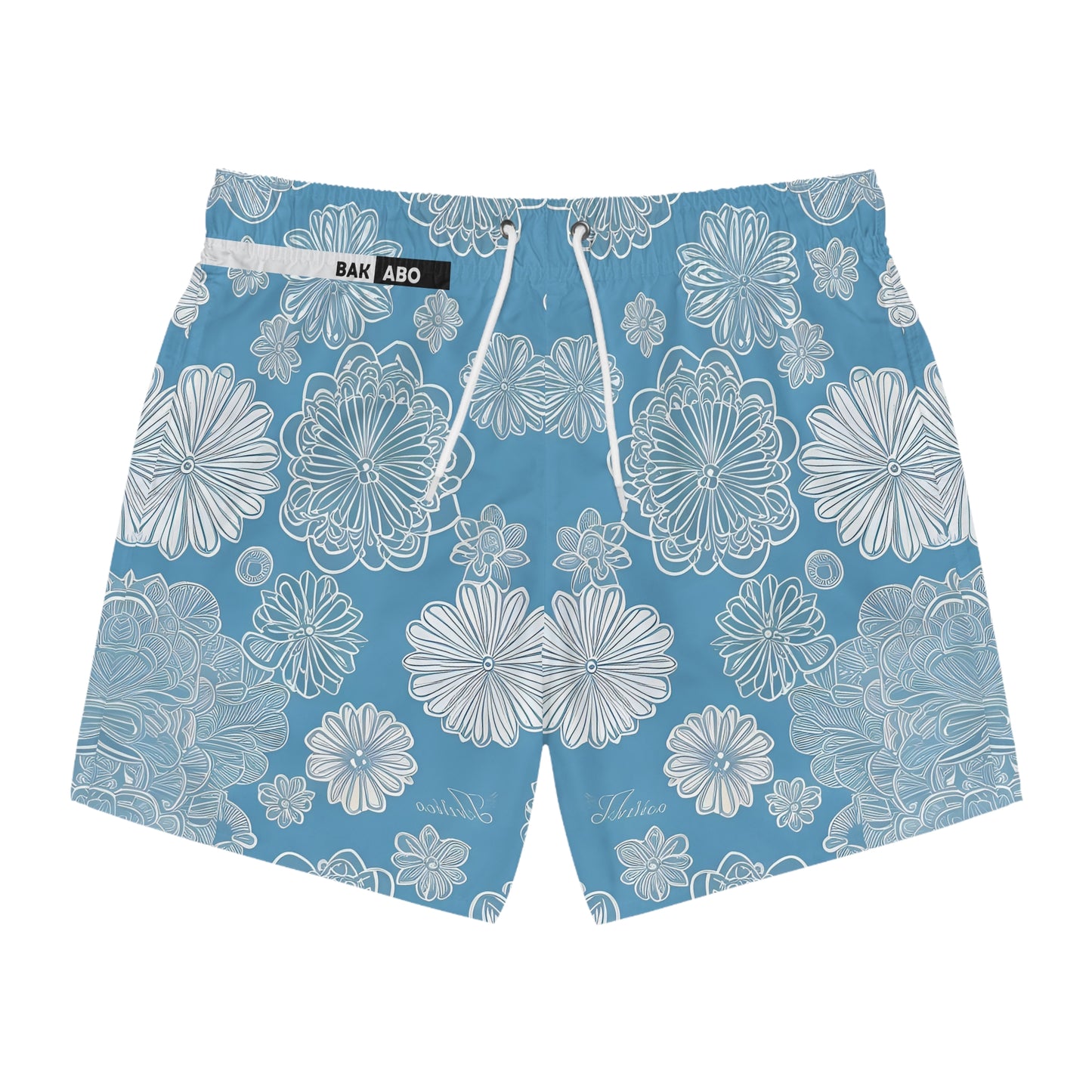 Ink Blossom (BKS)🌸Swim Trunks