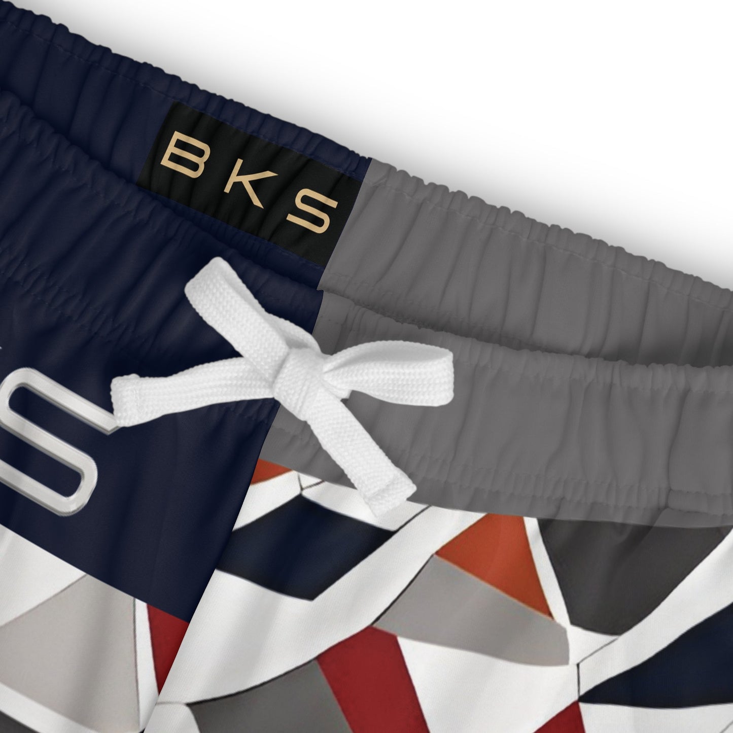 BKS Pulse Shard™ Athletic Long Shorts Printify bakabo.club