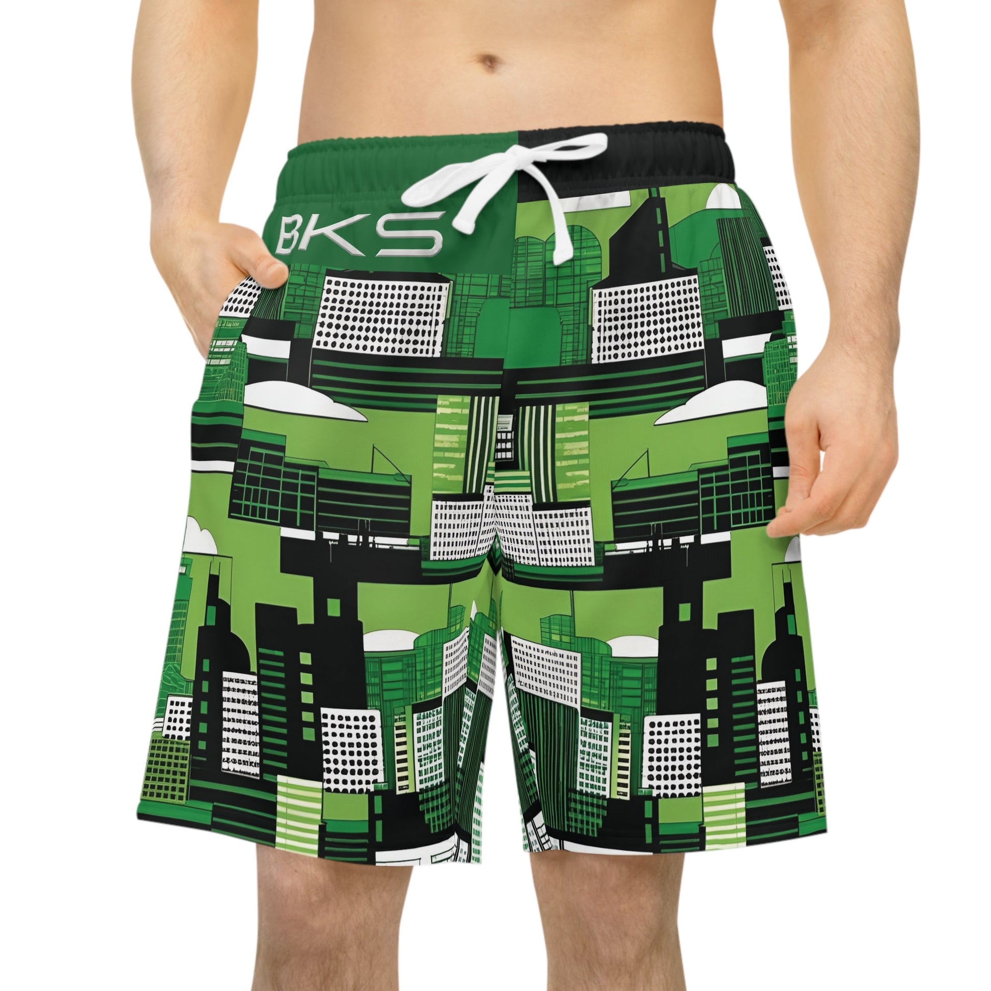 BKS Marker City™ Athletic Long Shorts Printify bakabo.club