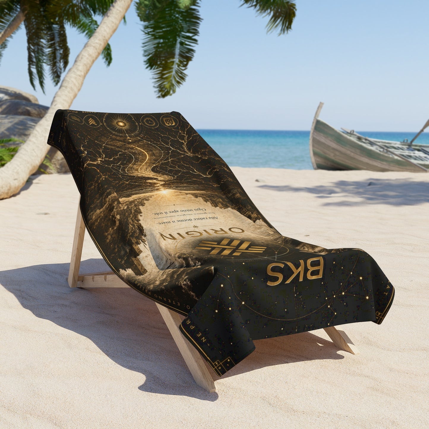 BKS Origin Verse™ Beach Towel