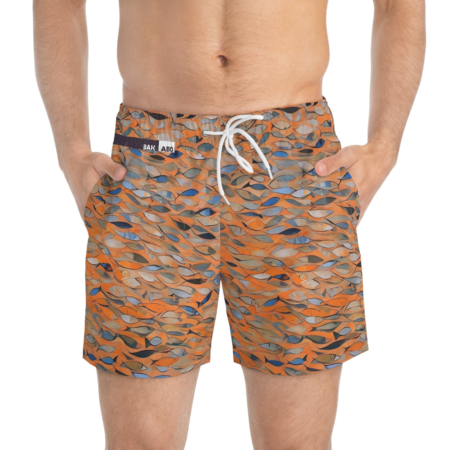 Subaquatic Elegance (BKS)🐠Swim Trunks