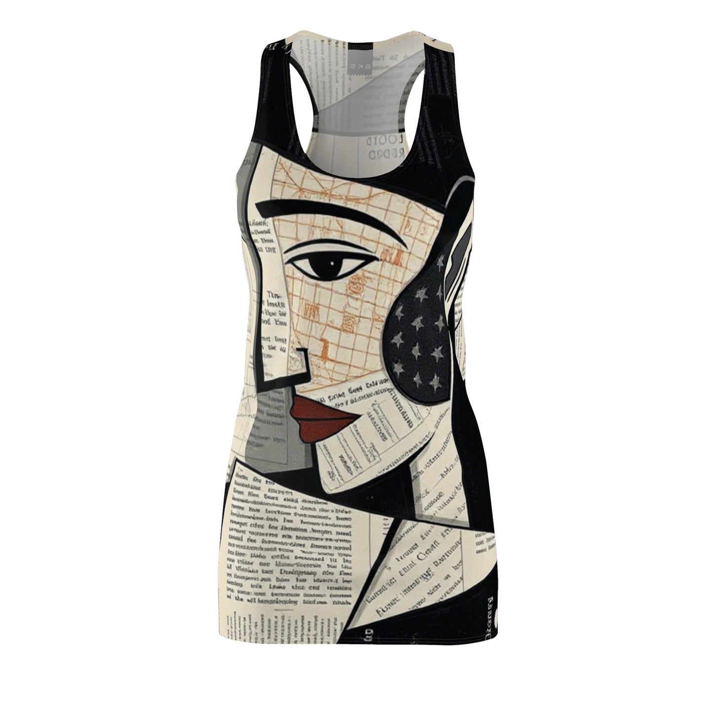 BKS Hours Press™ Racerback Dress Printify bakabo.club