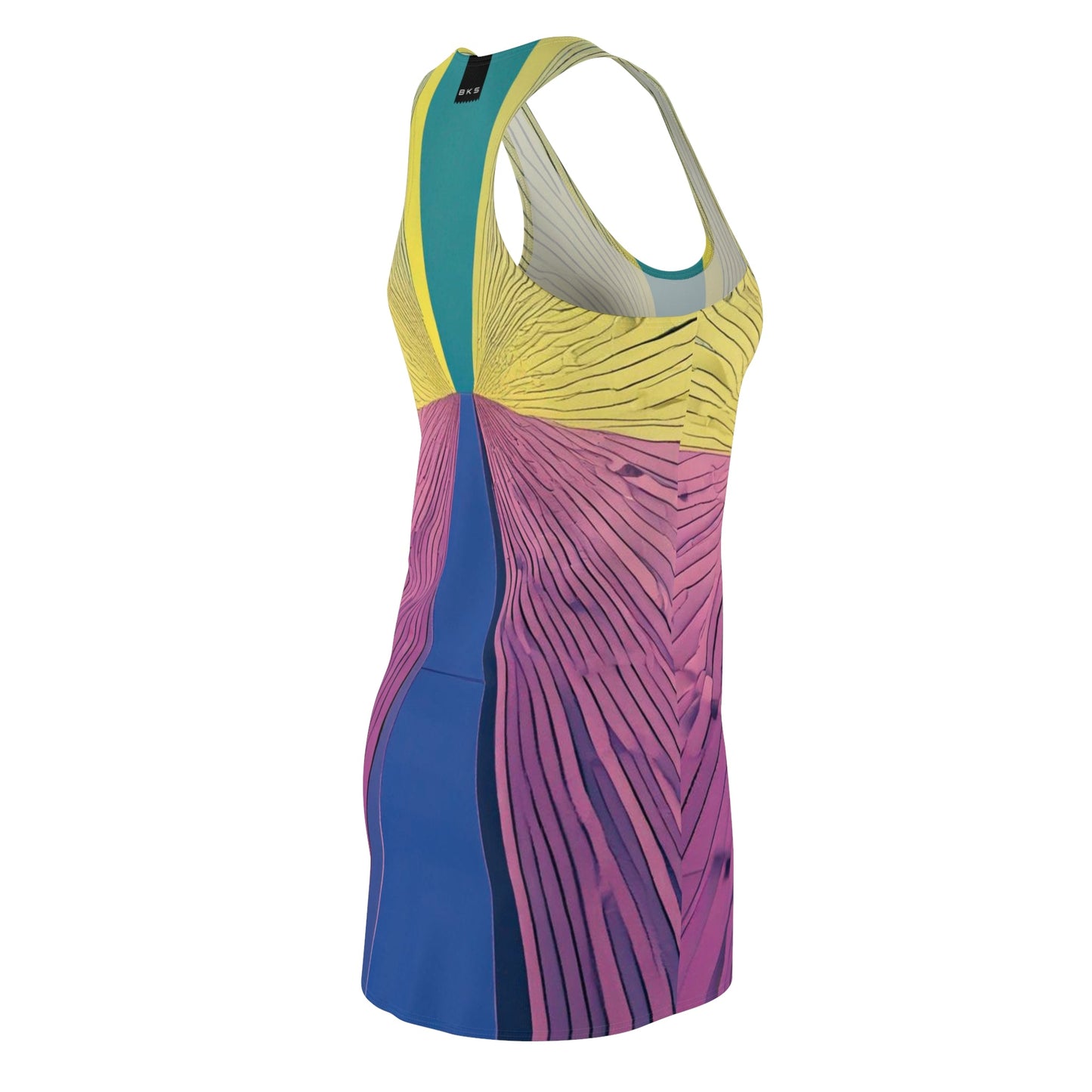 BKS Pulse Radial™ Racerback Dress Printify bakabo.club