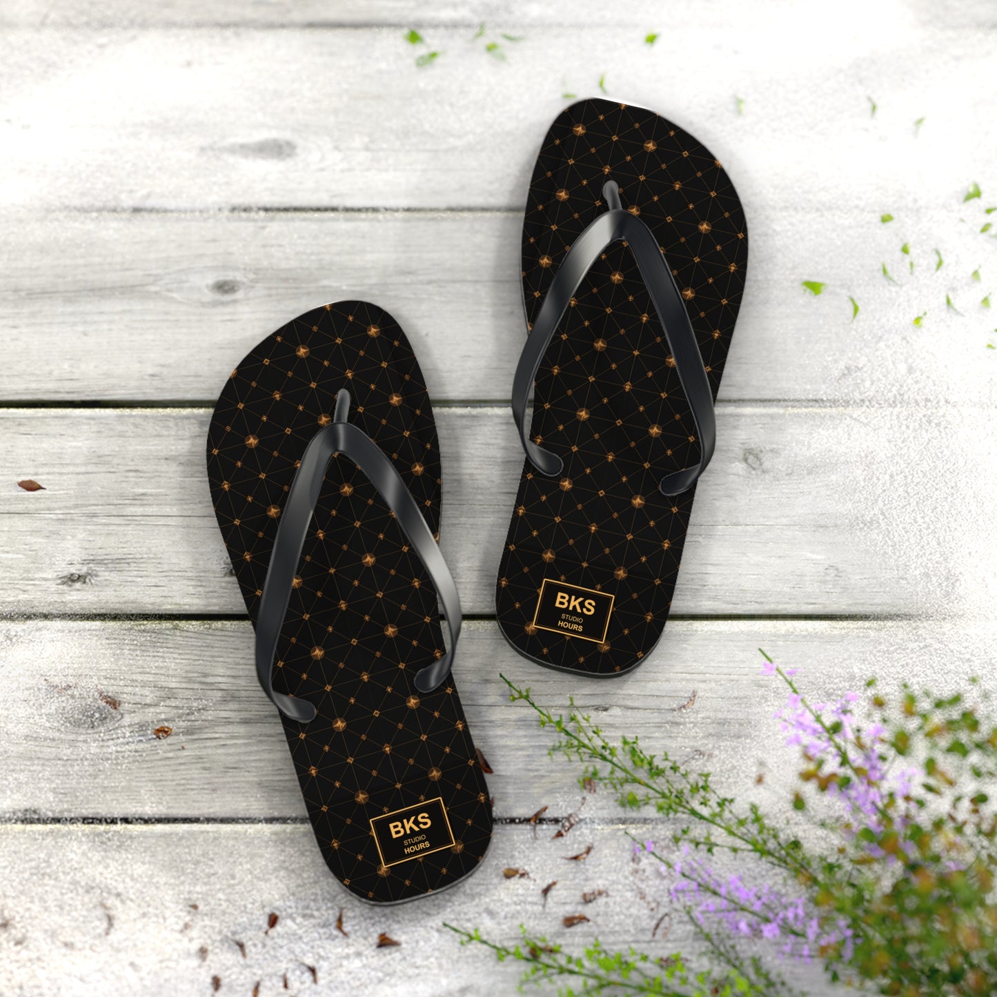 BKS Hours Mosaic Golden™ Flip Flops